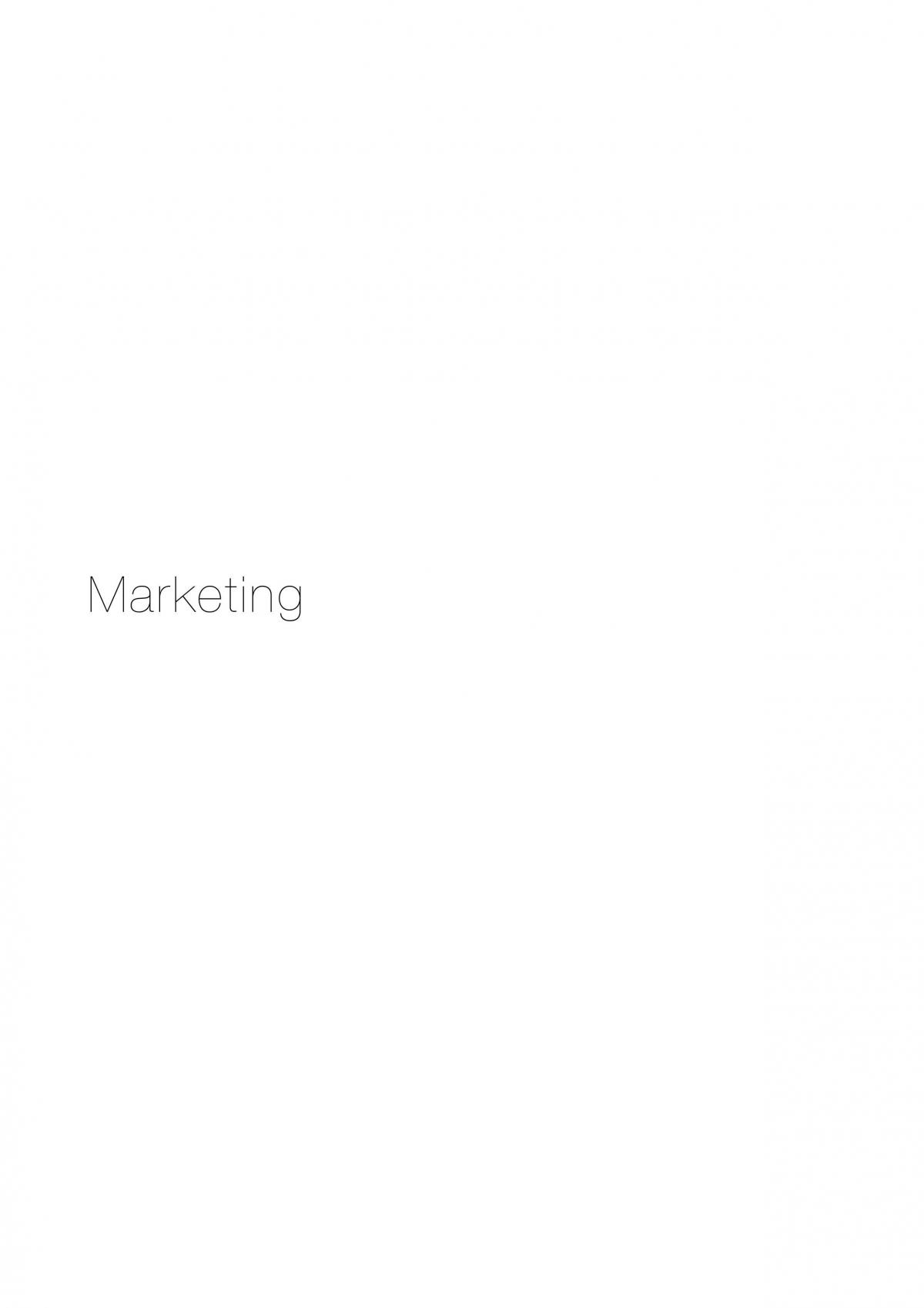 Full HSC Marketing Syllabus Notes - Page 1