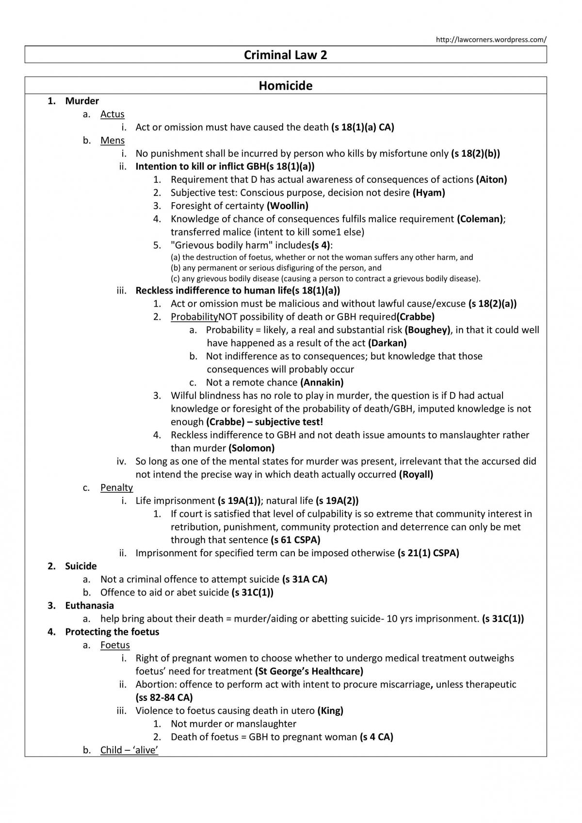 CRIMINAL LAW NOTES - Page 1