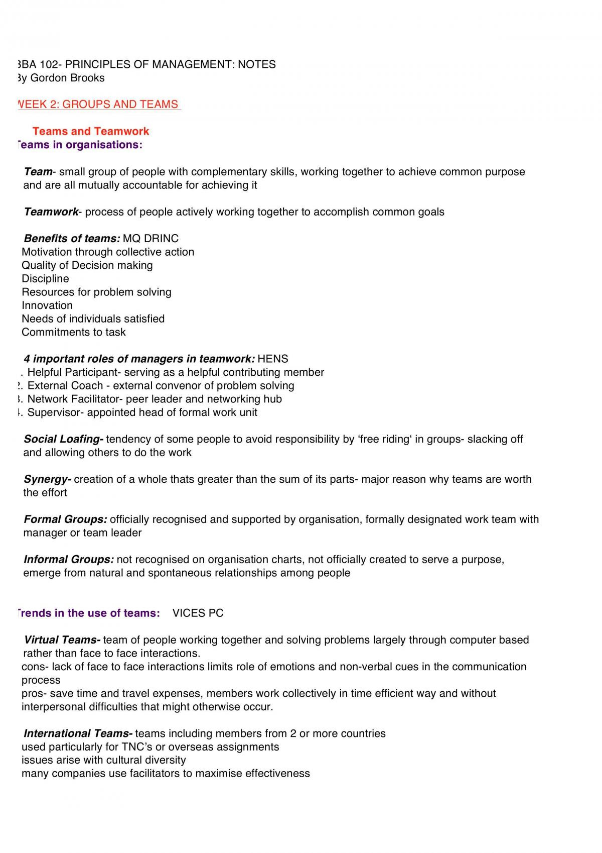 bba102 detailed notes - Page 1