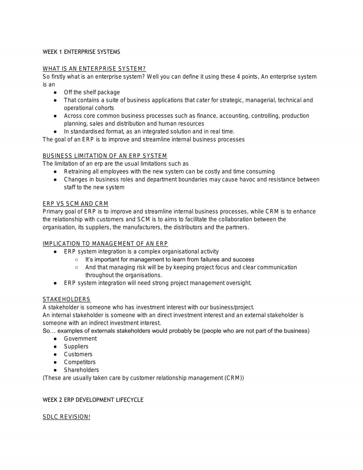 INFS2621 sem study notes - Page 1
