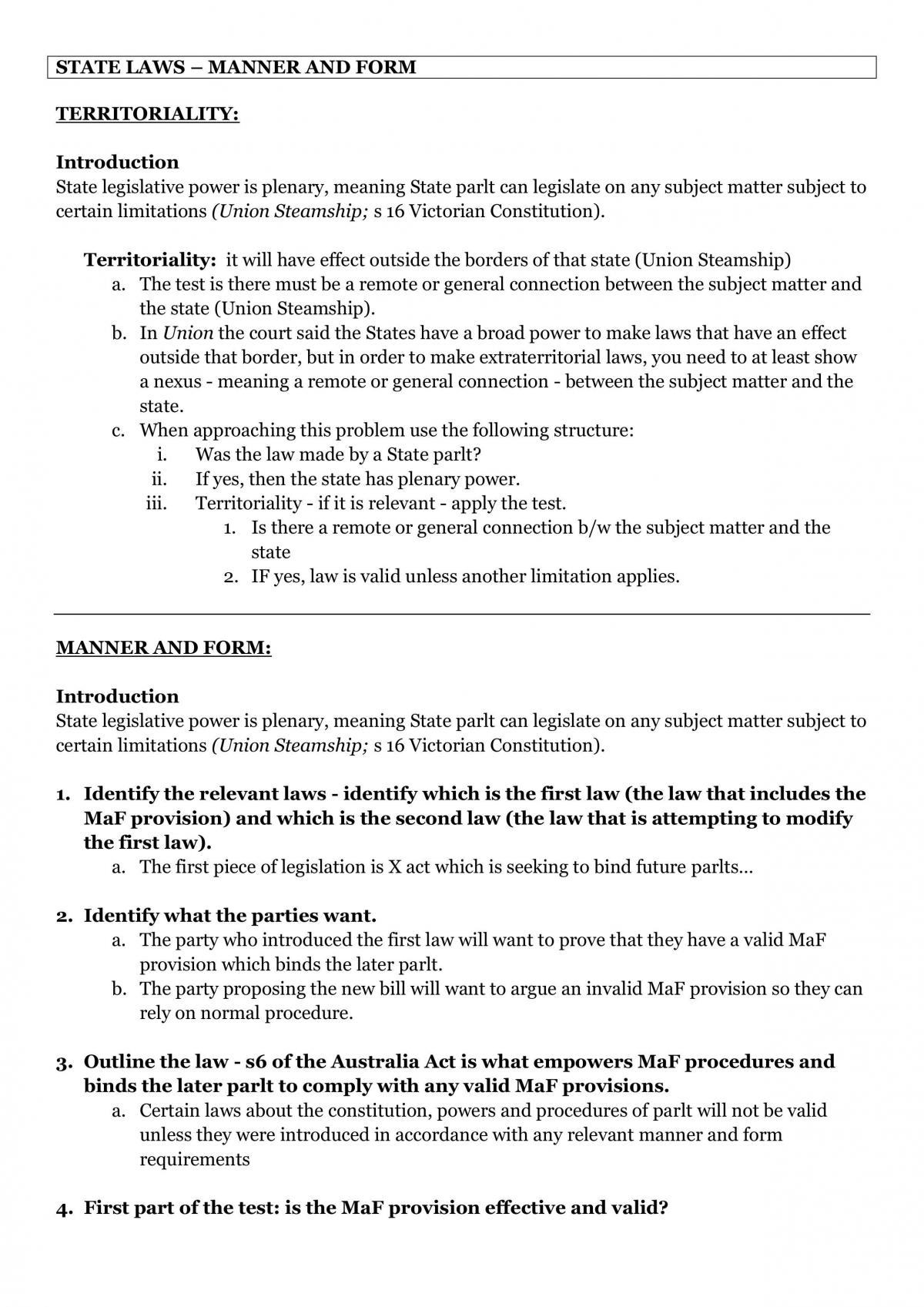 Constitutional Law - Page 1