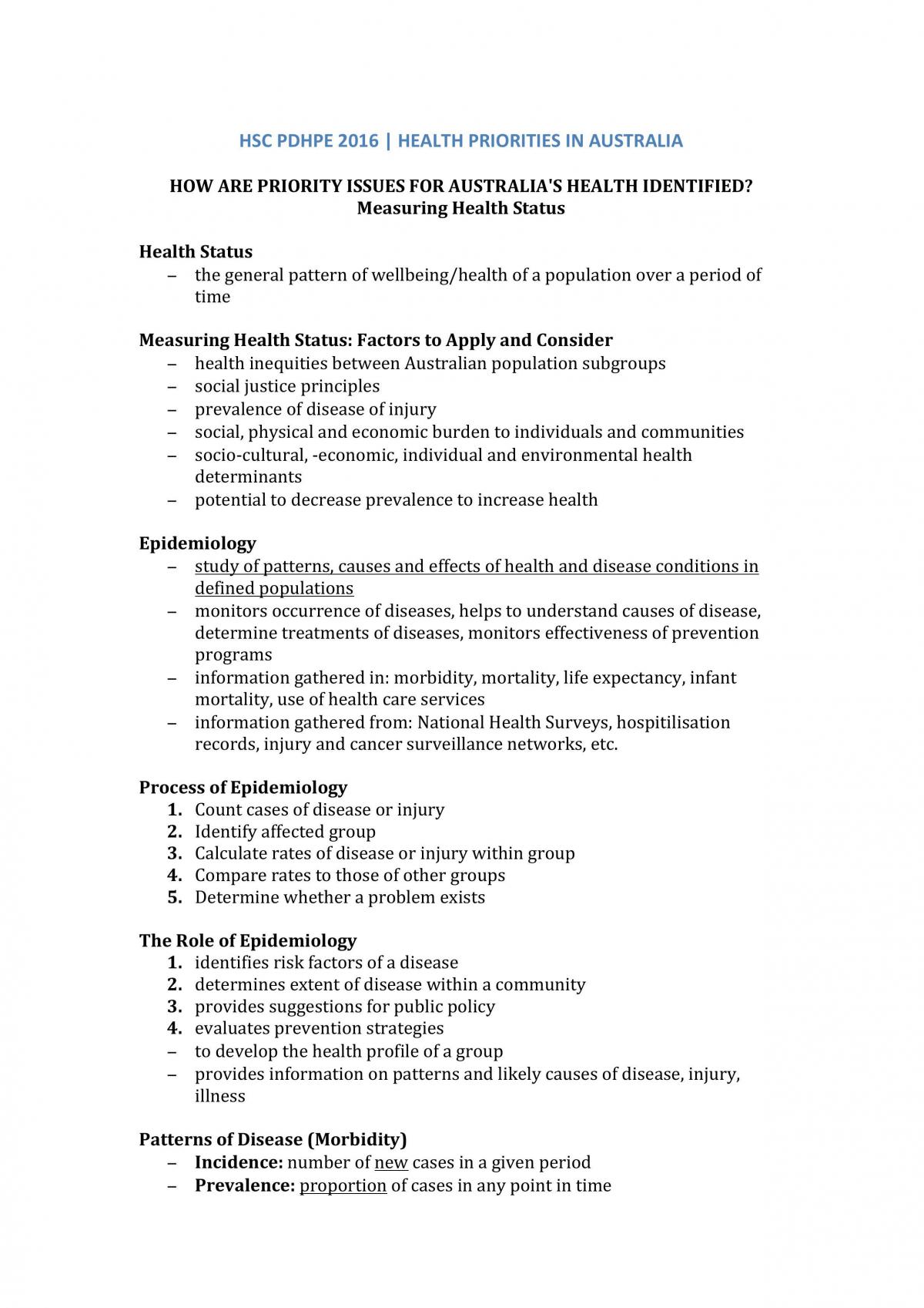 PD Core 1 Notes - Page 1