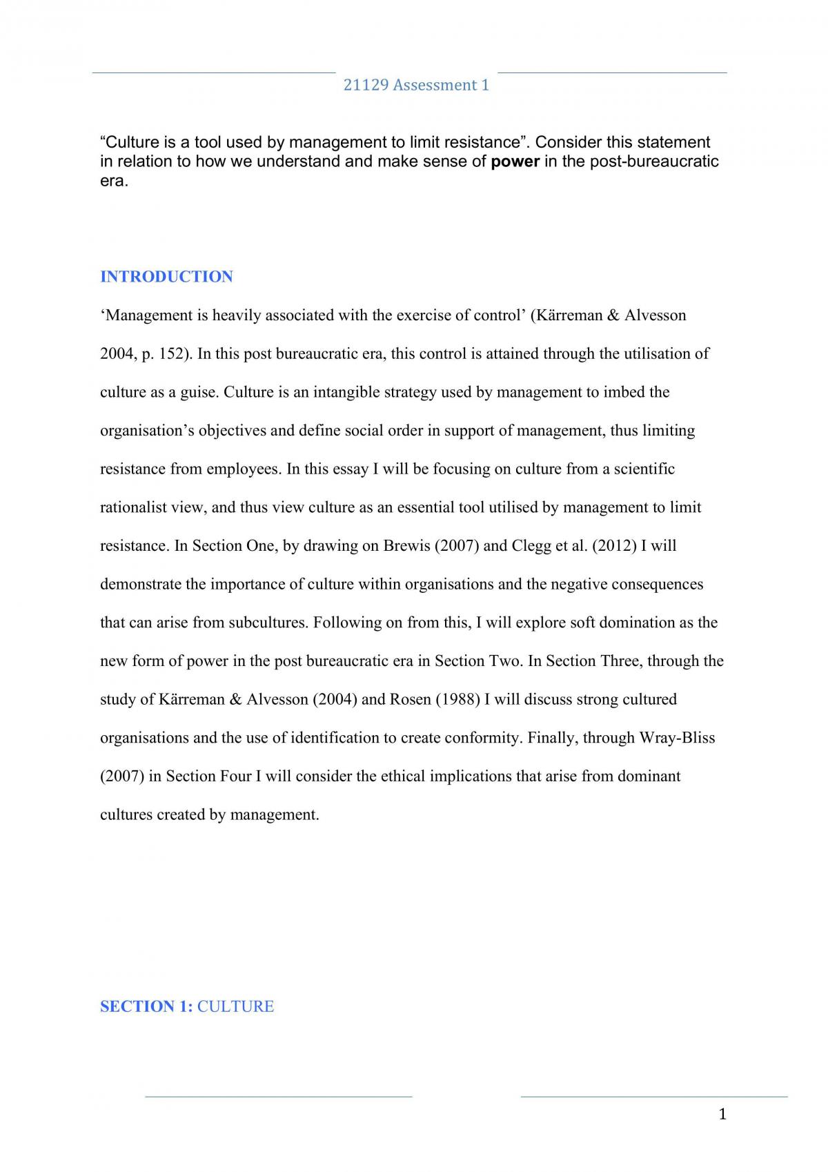 MPO Essay 1 - Page 1