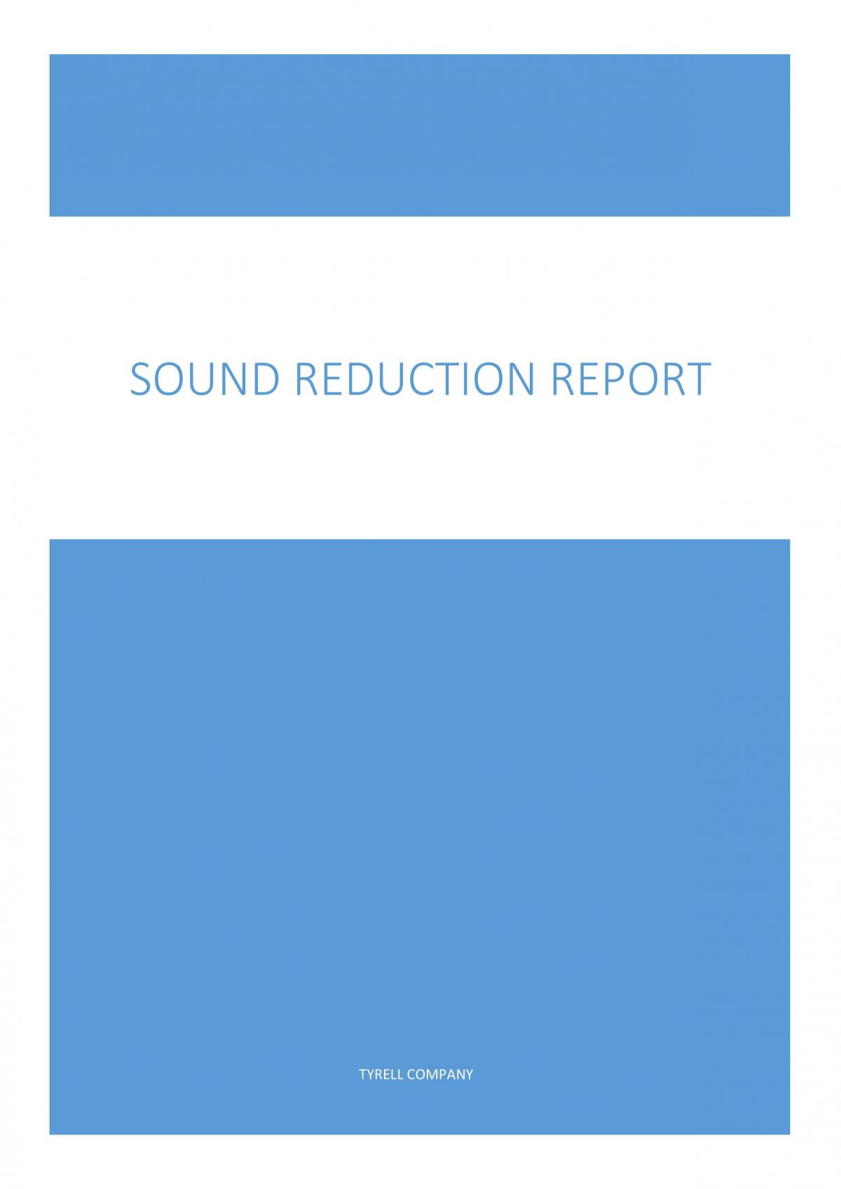 Noise Reduction - Page 1