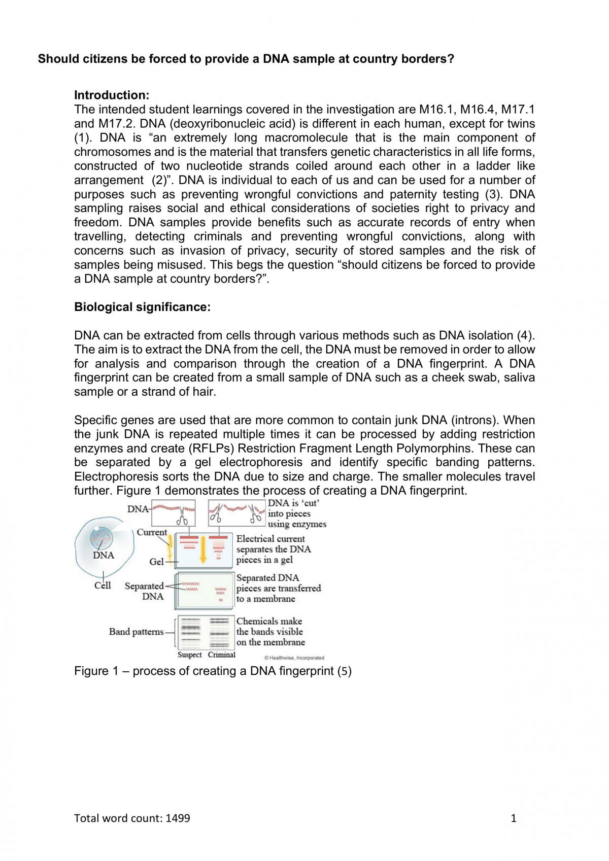 Human Awareness Investigation - Page 1