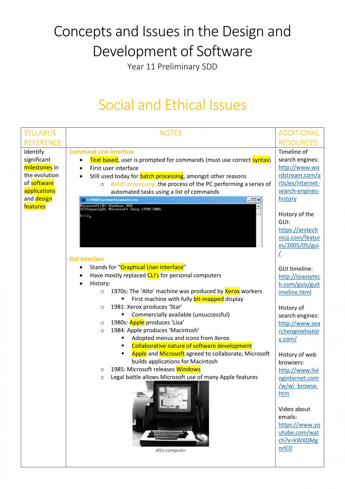 SDD Half-Yearly Notes - Page 1