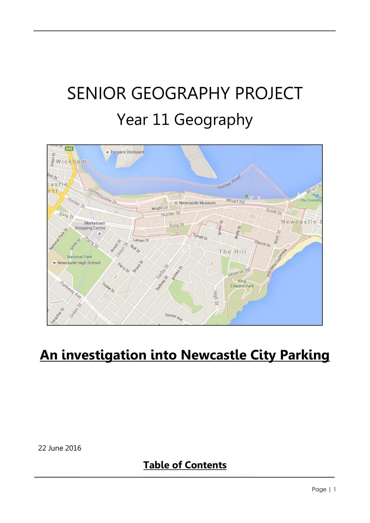 SGP Parking in Newcastle CBD - Page 1