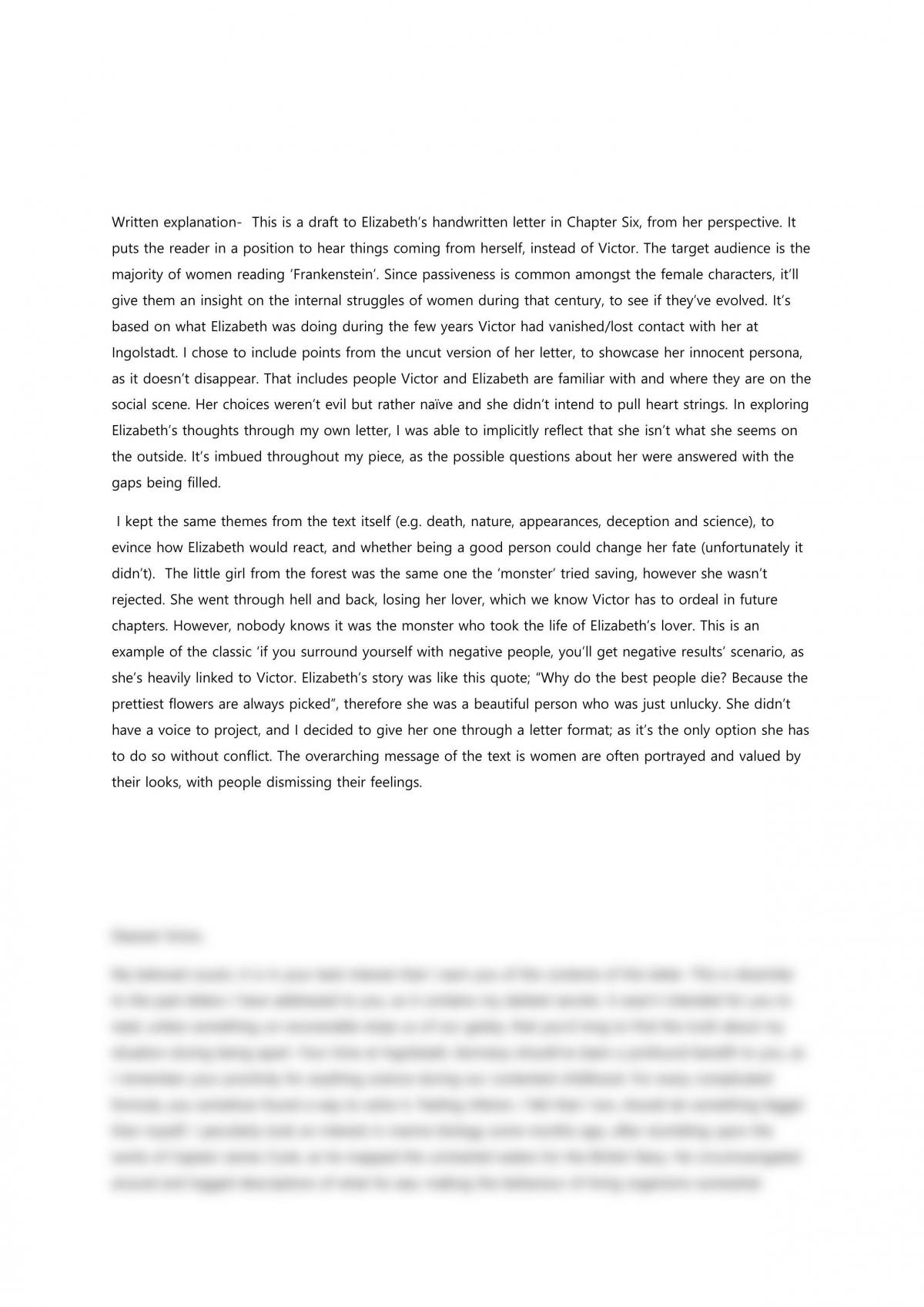frankenstein essay topics pdf