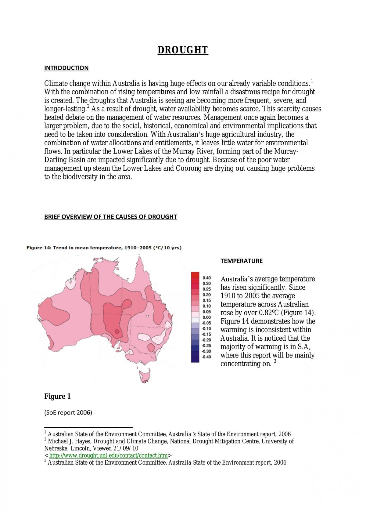 Assignment/ Report  2010 - Page 1