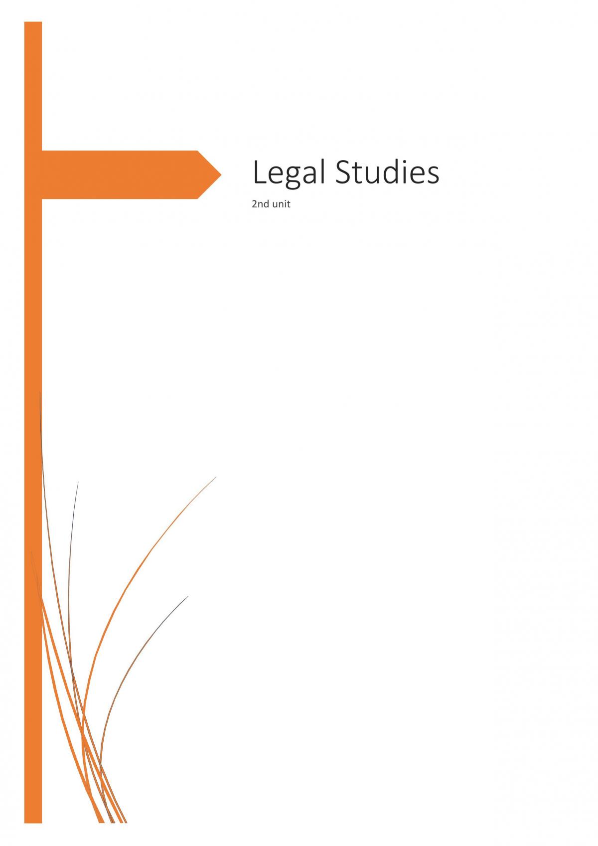 Legal Notes - Second Topic - Page 1