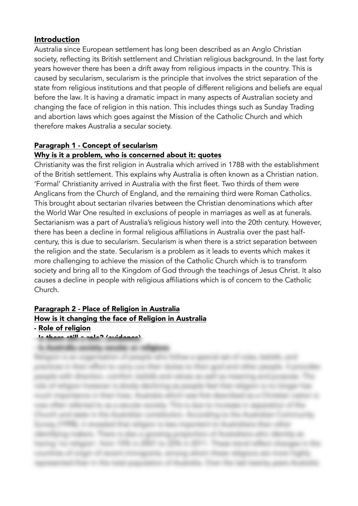 Реферат: Religion In Schools Essay Research Paper Religion