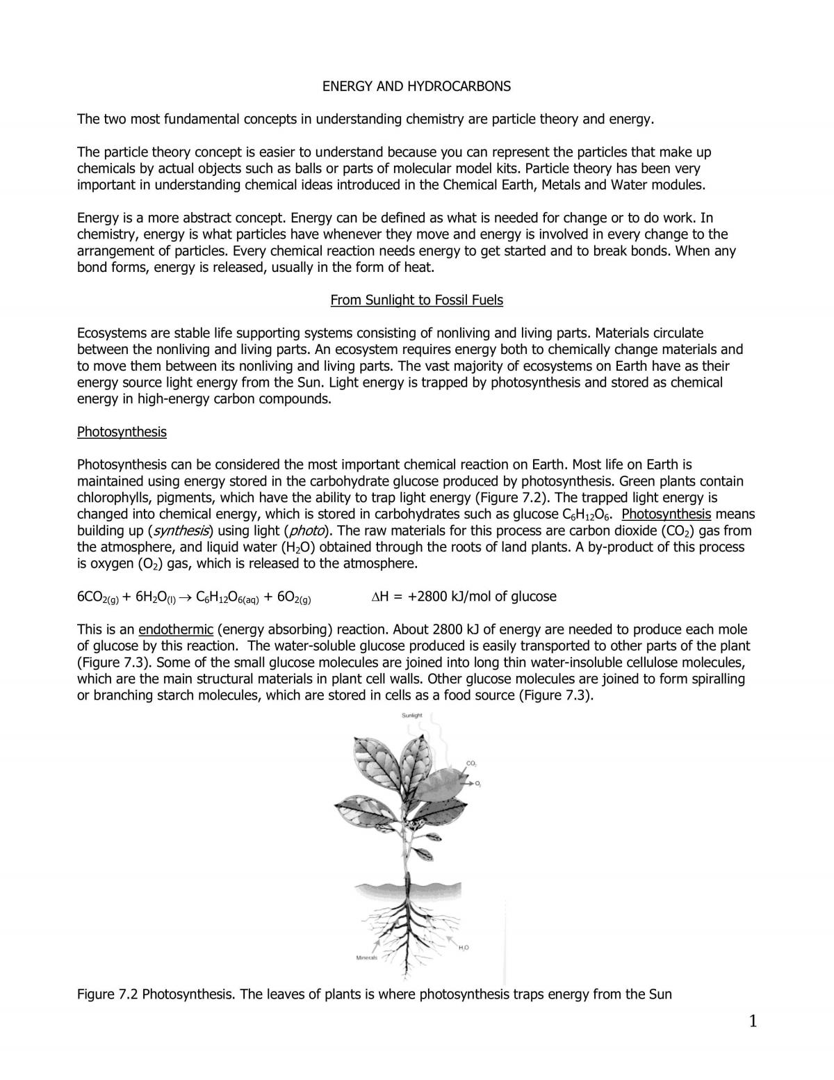 Year 11 Physics Notes - Module 4 (Energy) - Page 1
