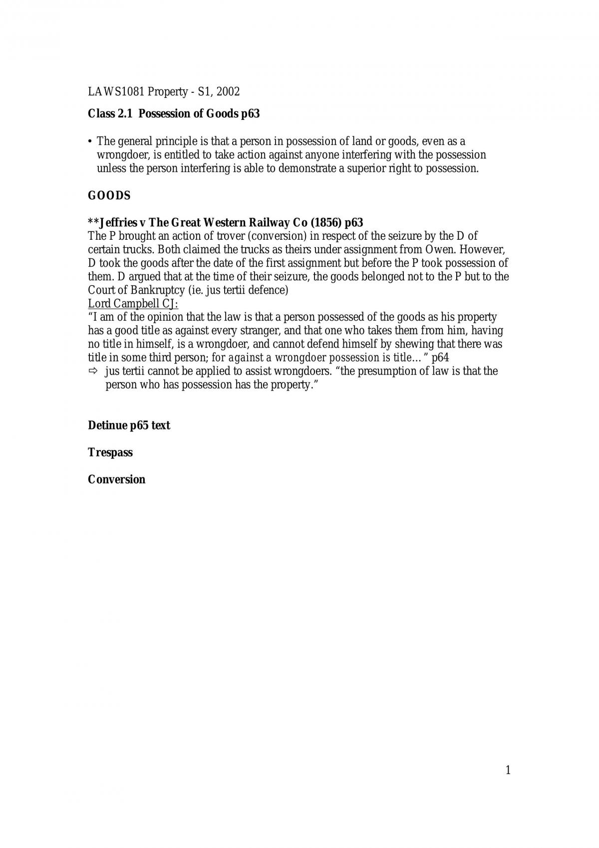 Notes - Page 1