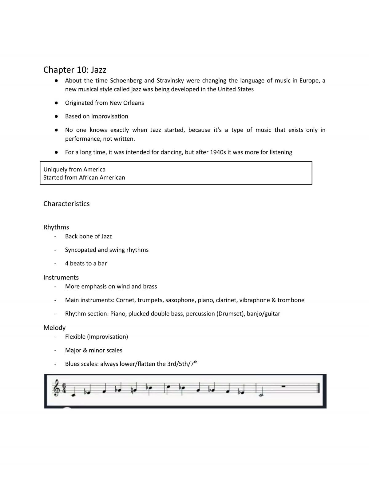 Music Appreciation Notes | BHLA2313 - Music Appreciation - TAR UC |  Thinkswap