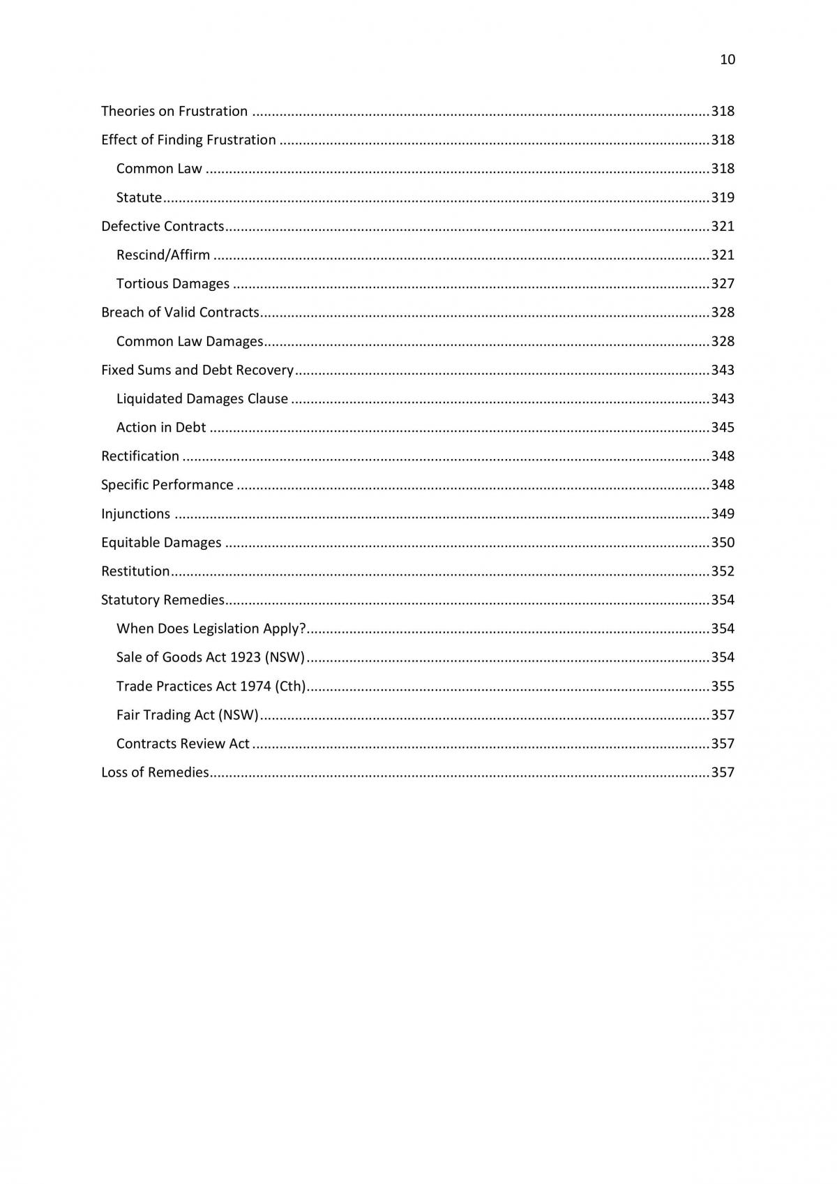 Contracts Full Exam Notes  - 358 Pages - Page 10