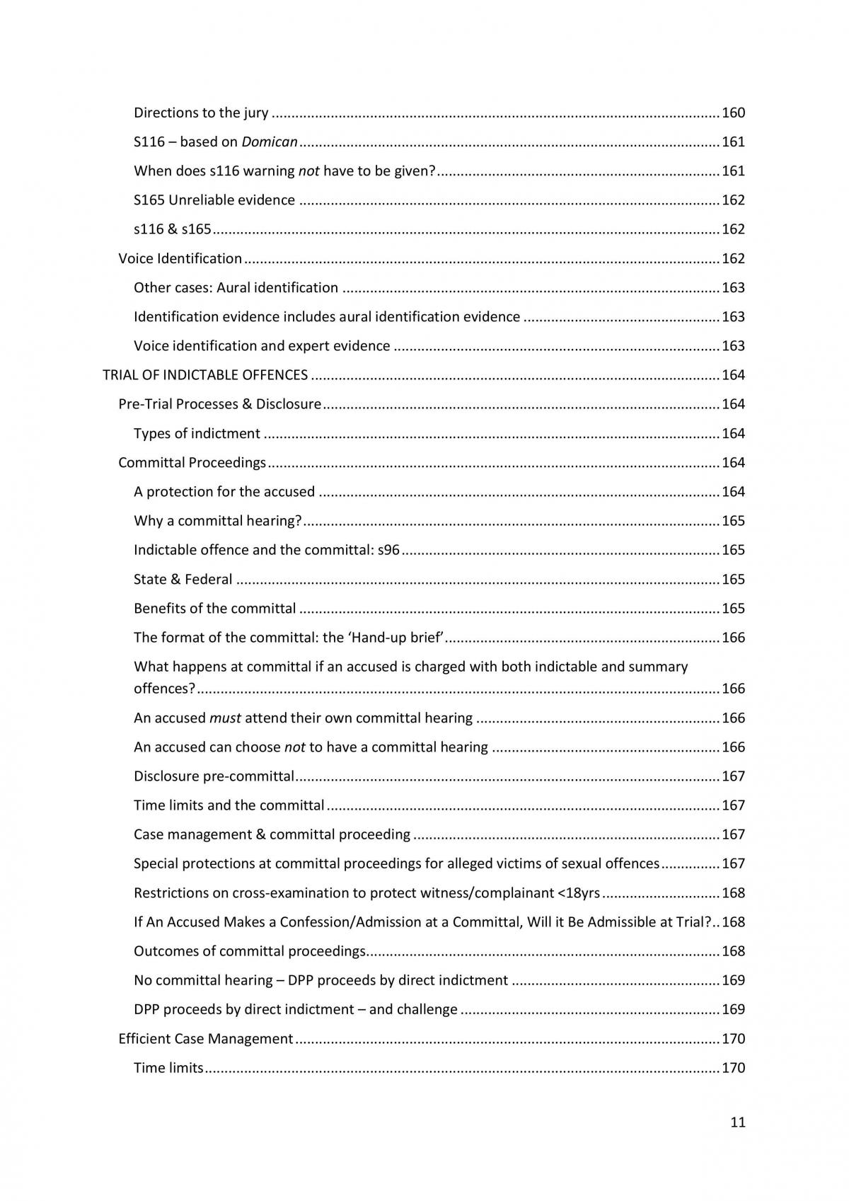 Criminal Procedure - Extensive and Thorough Notes - Page 11