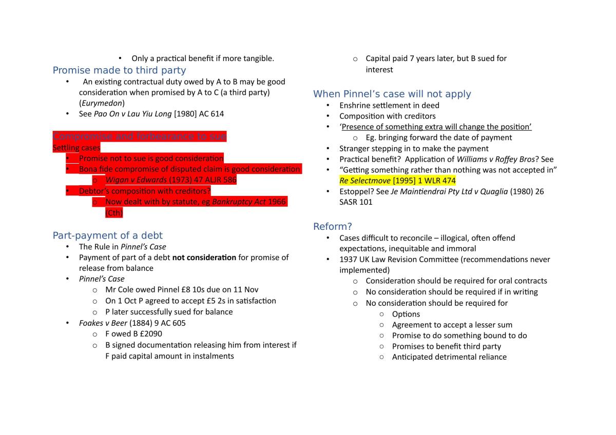 Contract Law A Notes - Page 35