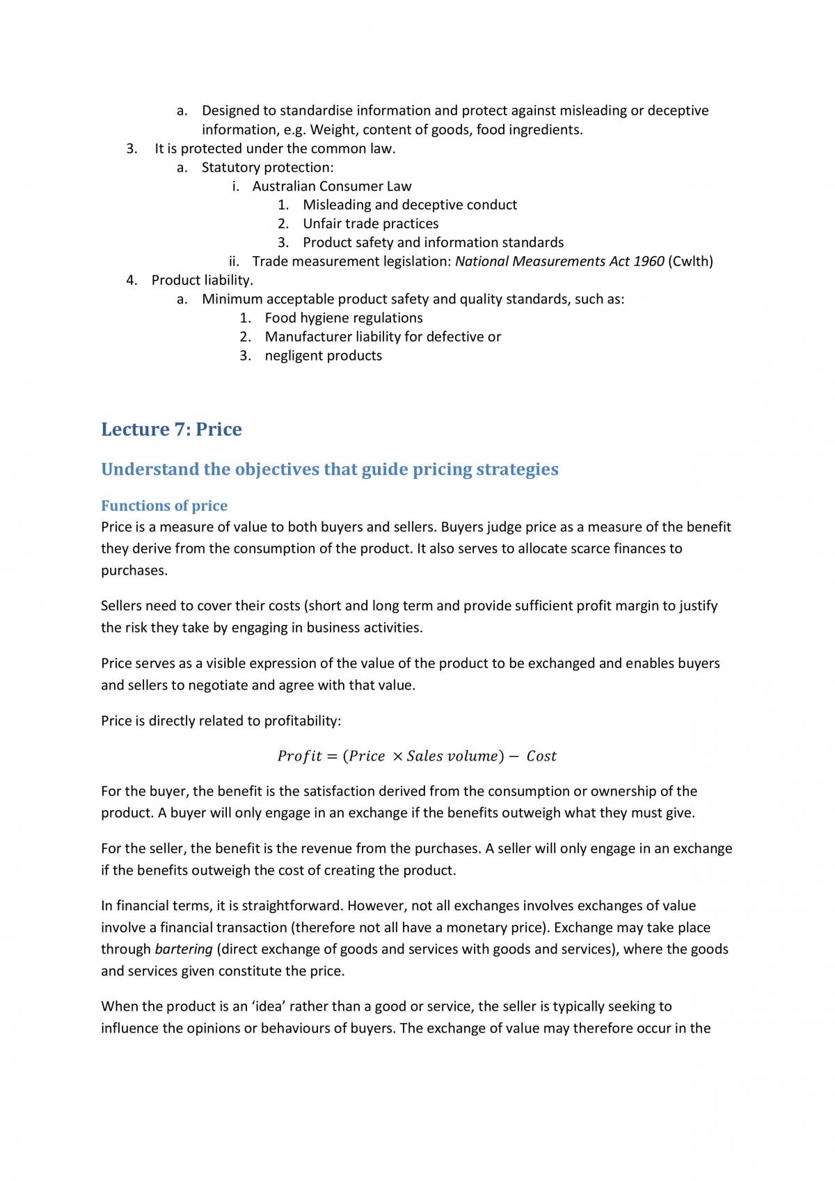 Marketing Foundation Notes - Page 92