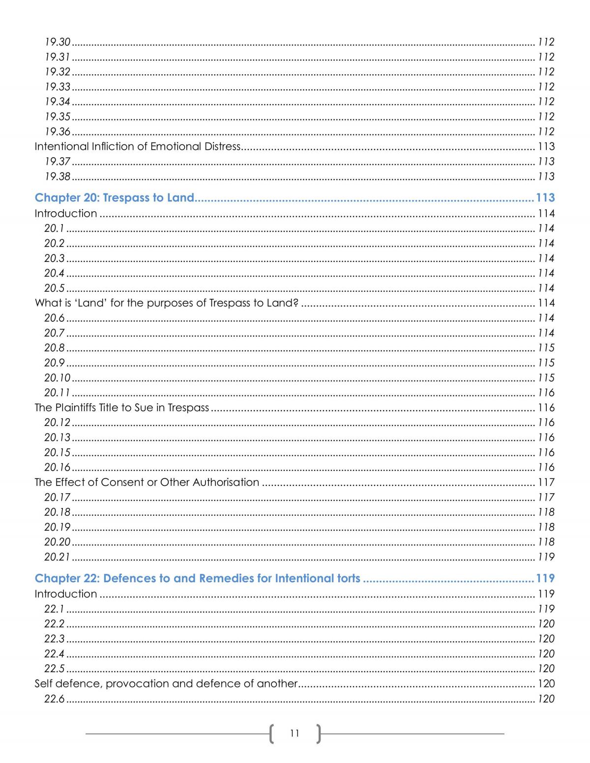 Torts Law Notes (Comprehensive) - Page 12