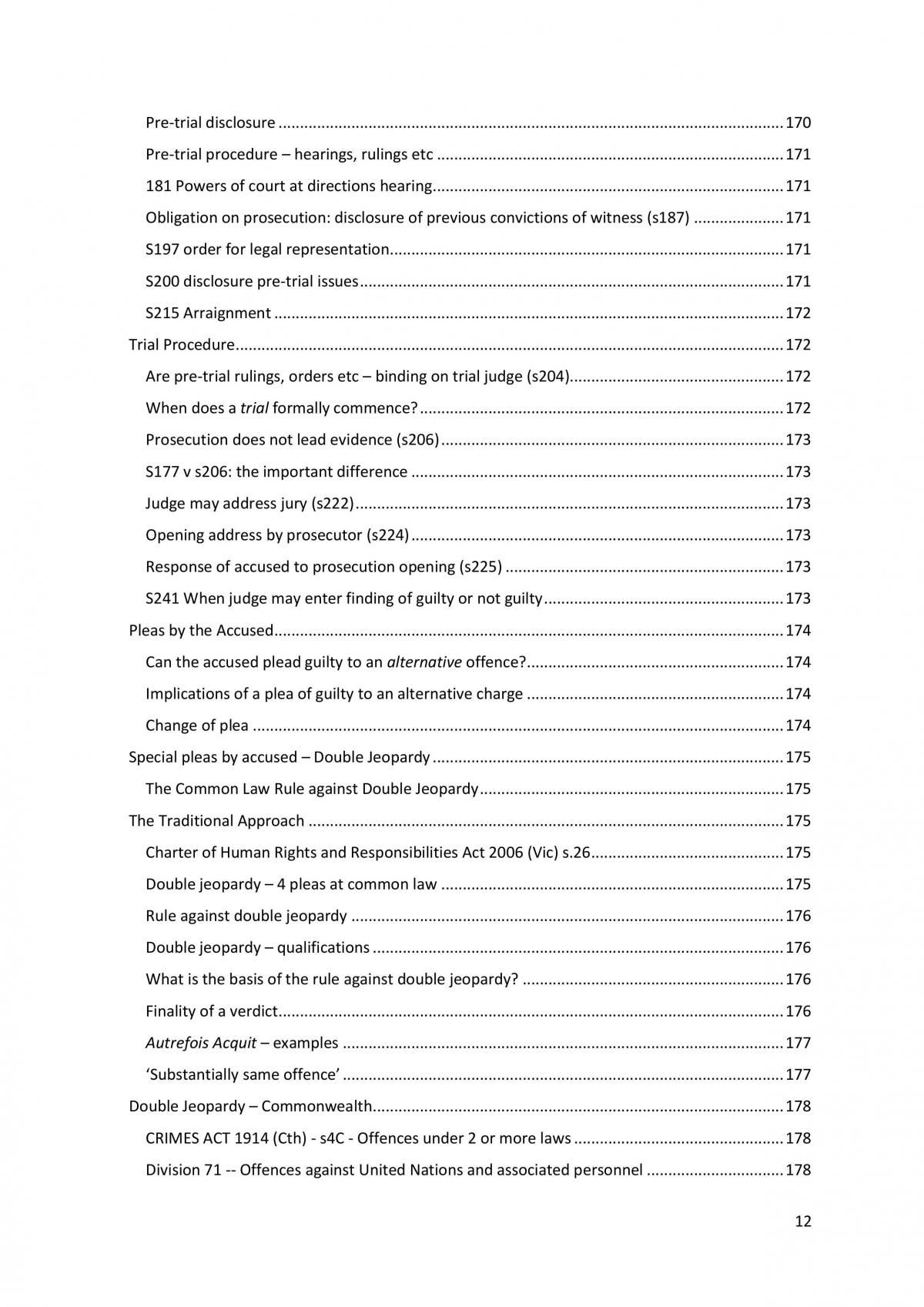 Criminal Procedure - Extensive and Thorough Notes - Page 12
