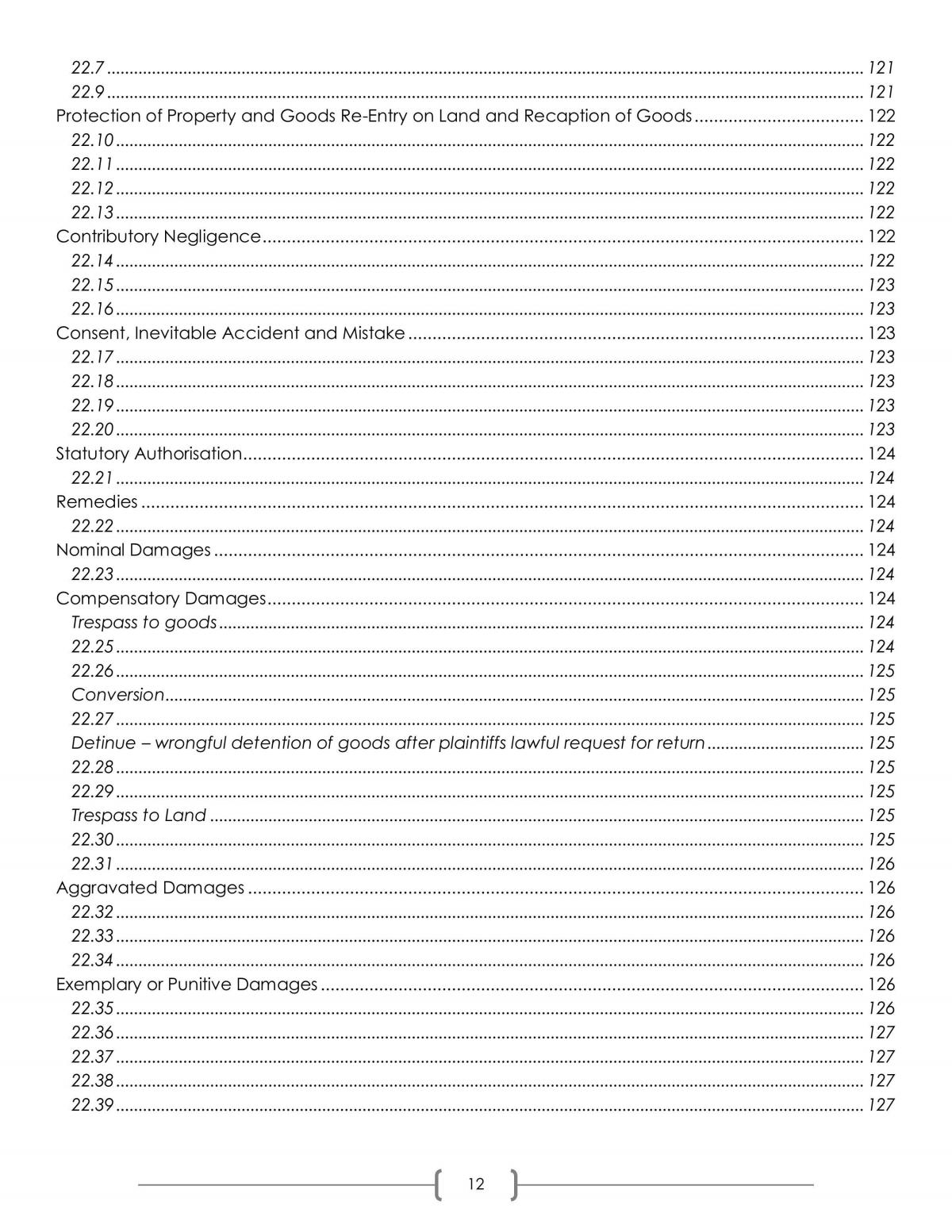 Torts Law Notes (Comprehensive) - Page 13