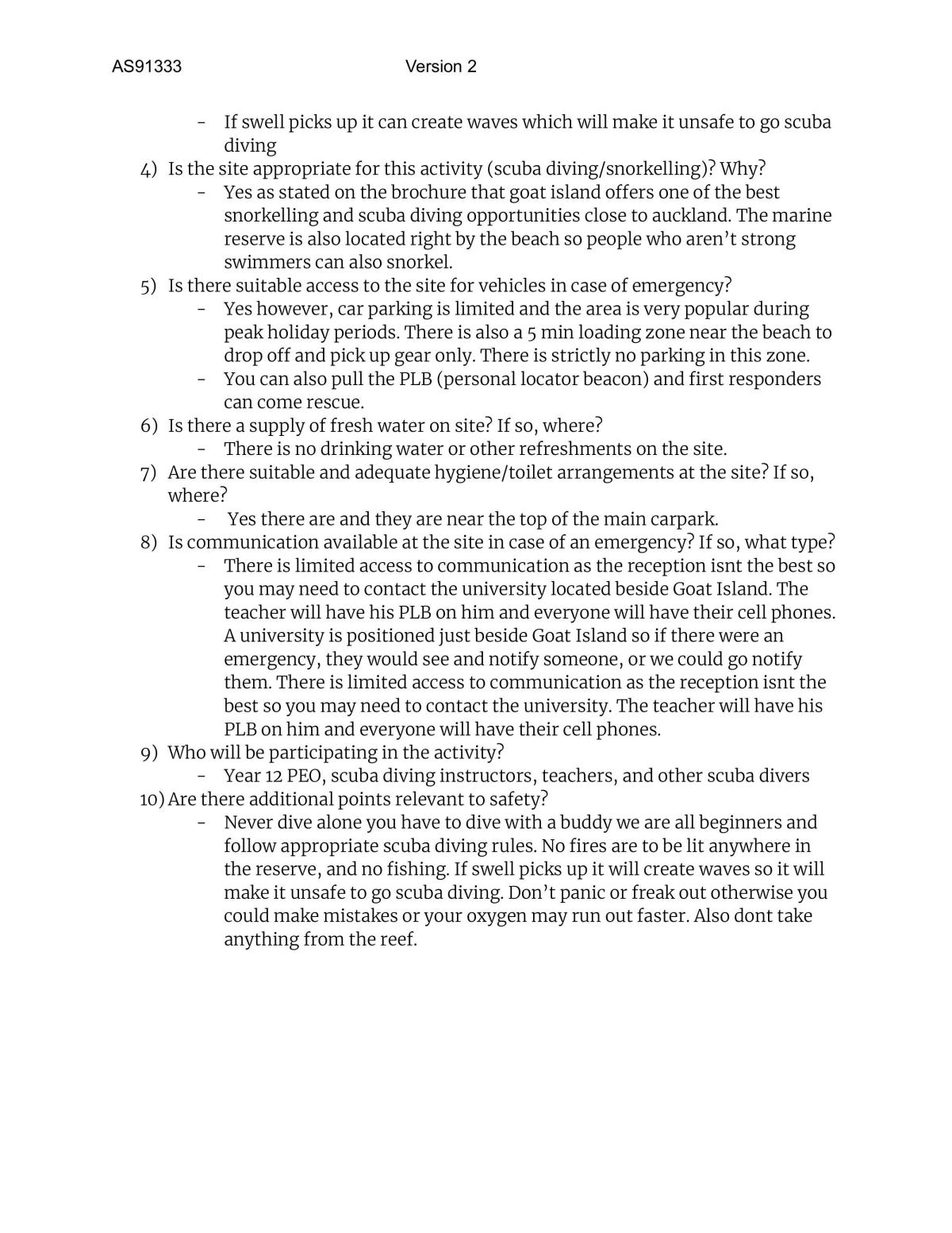 Level 2 Outdoor Education 91333  - Page 14