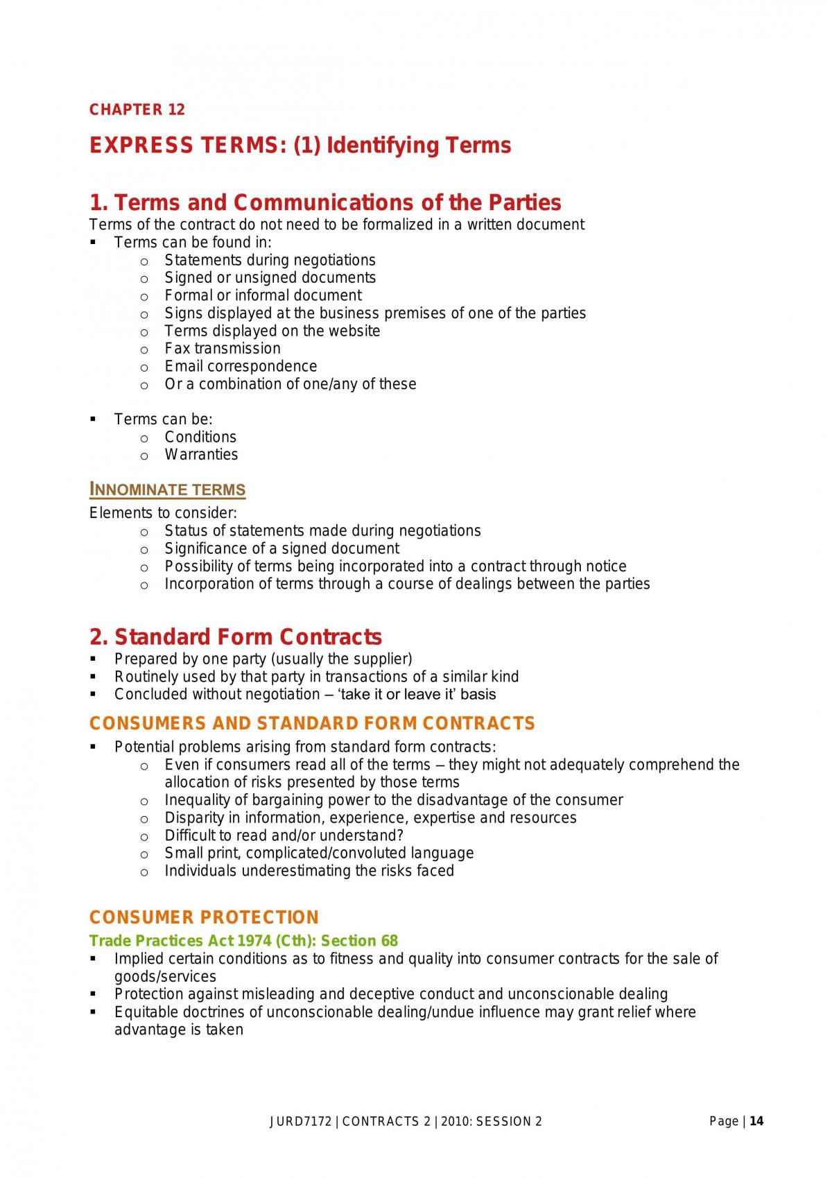 JURD7175 Full Course Notes - Page 14