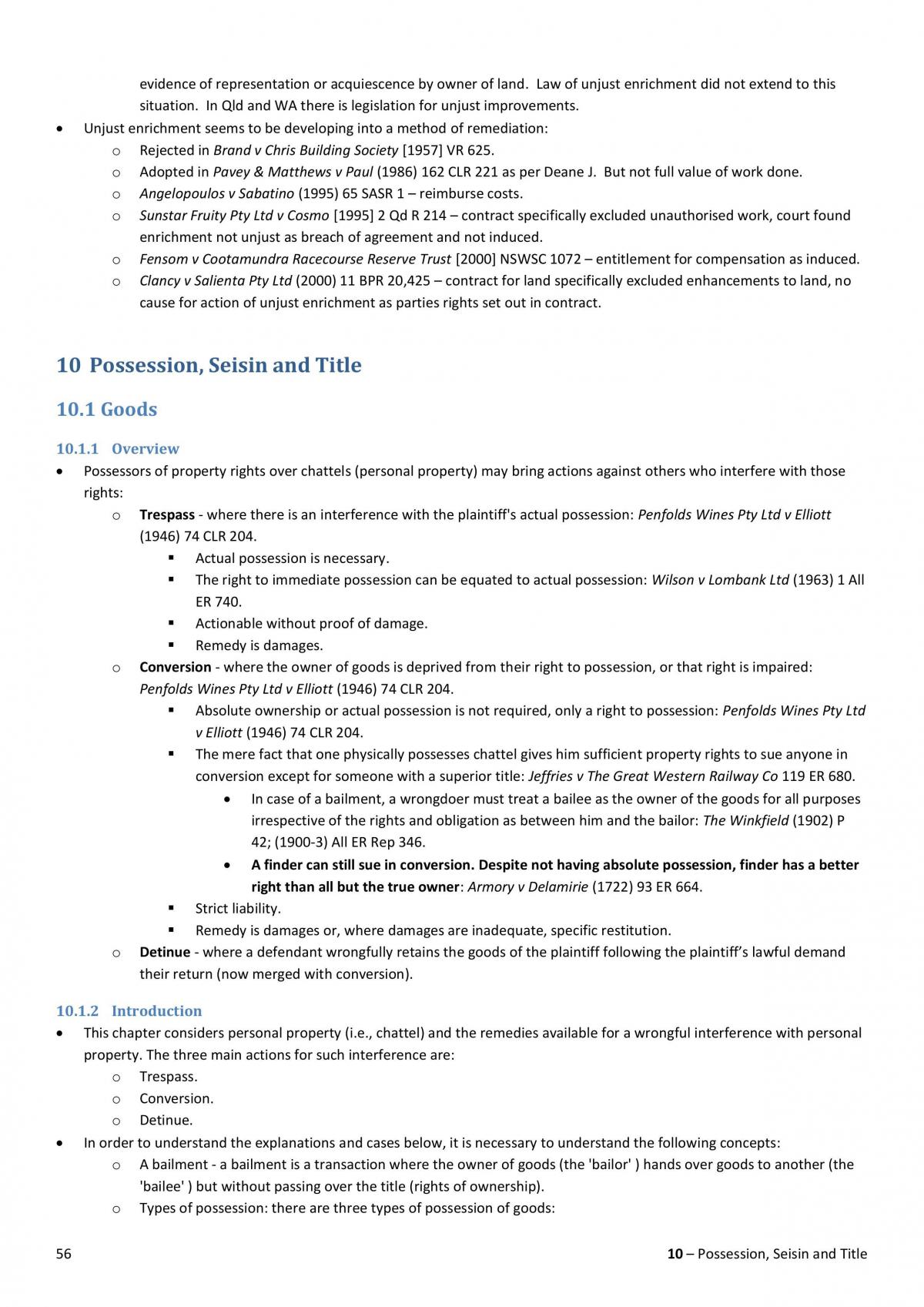 Principles of Private Law Full Notes - Page 56