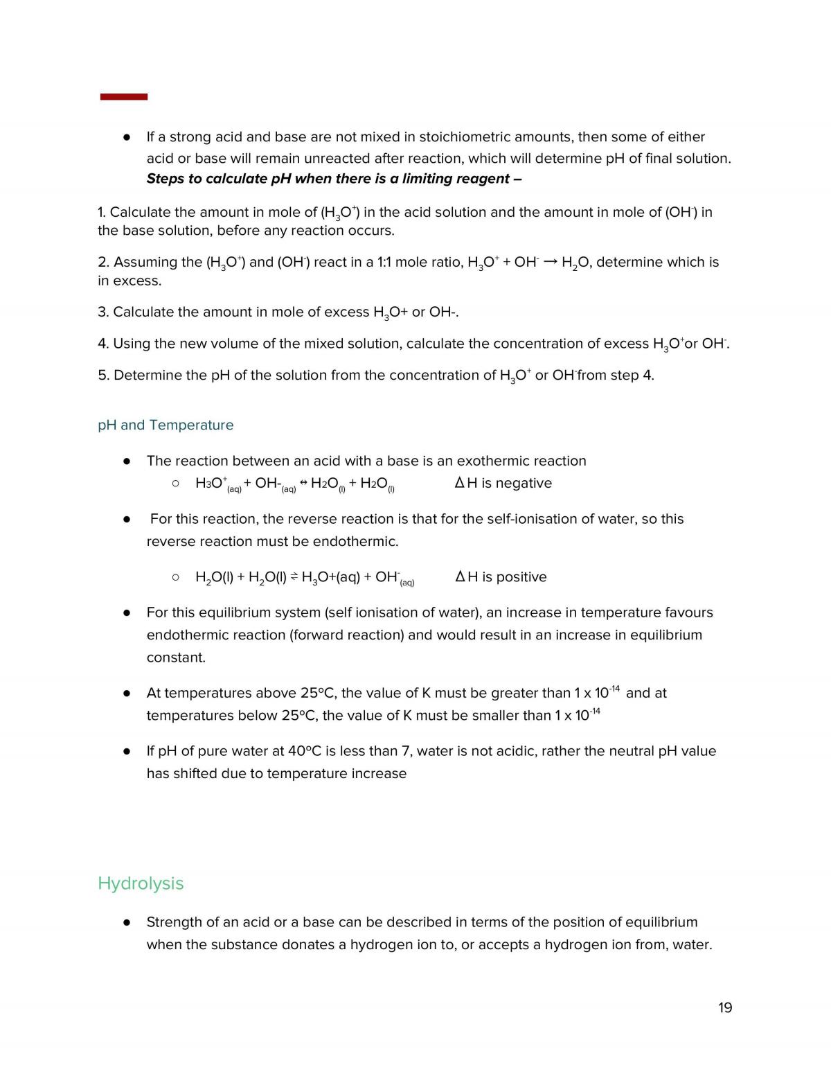 Chemistry Unit 3 Notes - Page 19