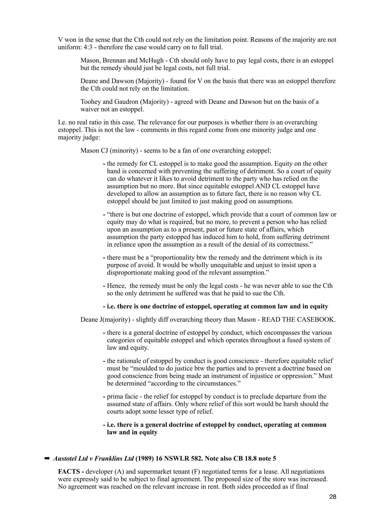Equity subject notes for exam - Page 28