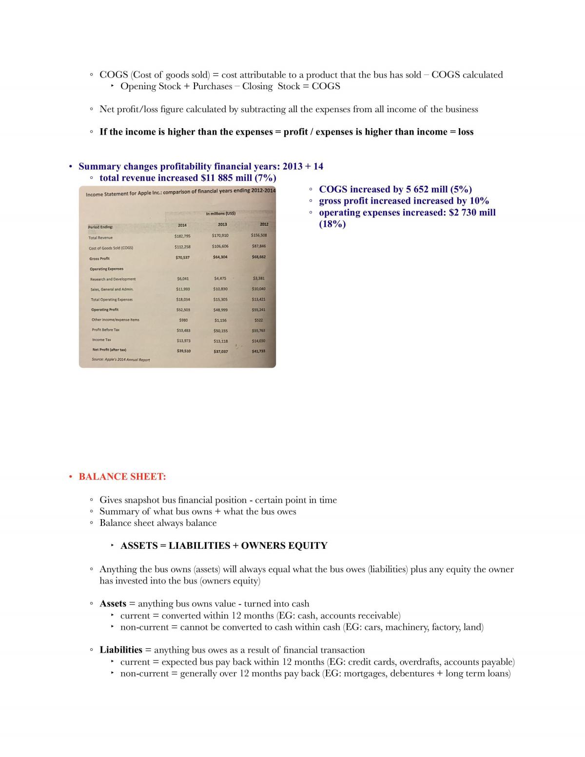 Business Studies: Finance Study Notes  - Page 17