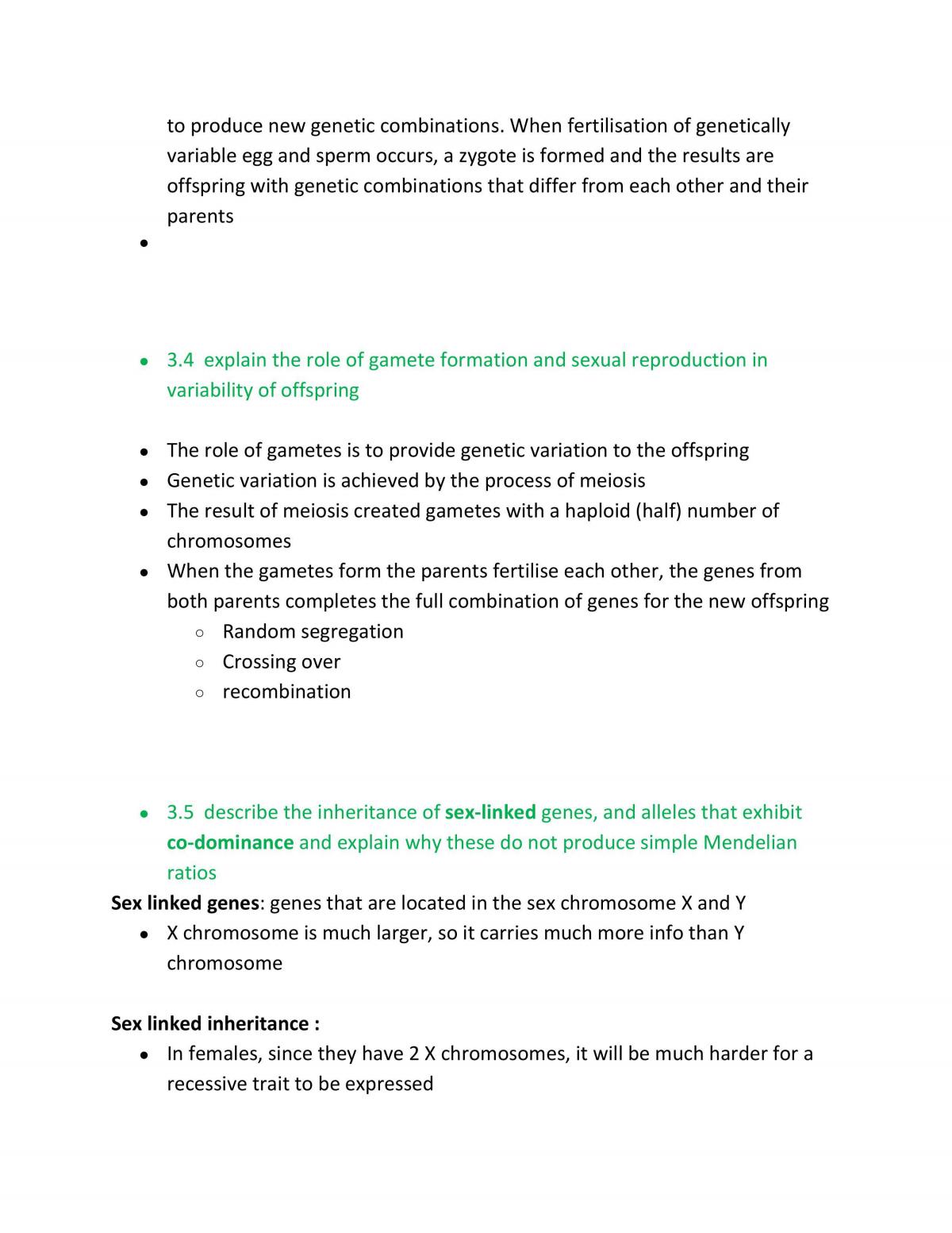 Blueprint of Life -  Summary Notes  - Page 19
