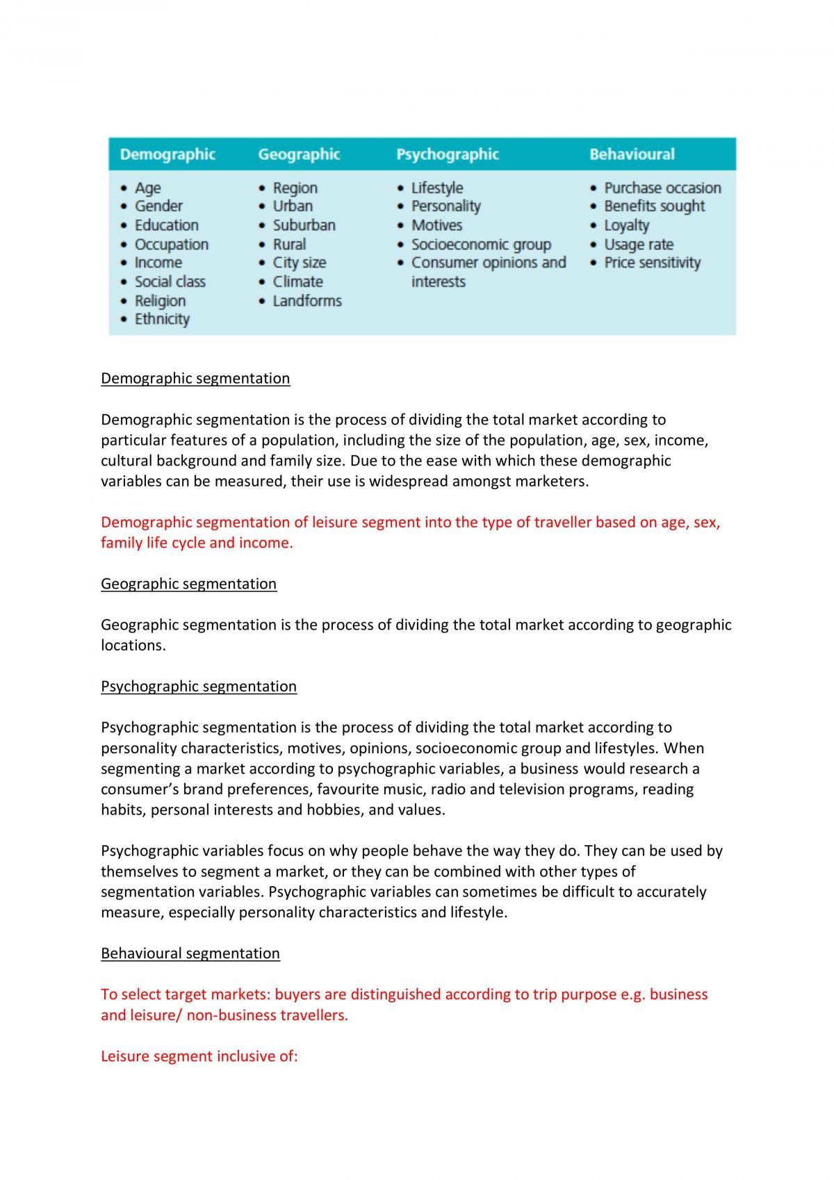 Marketing Notes + Qantas Case Study - Page 26