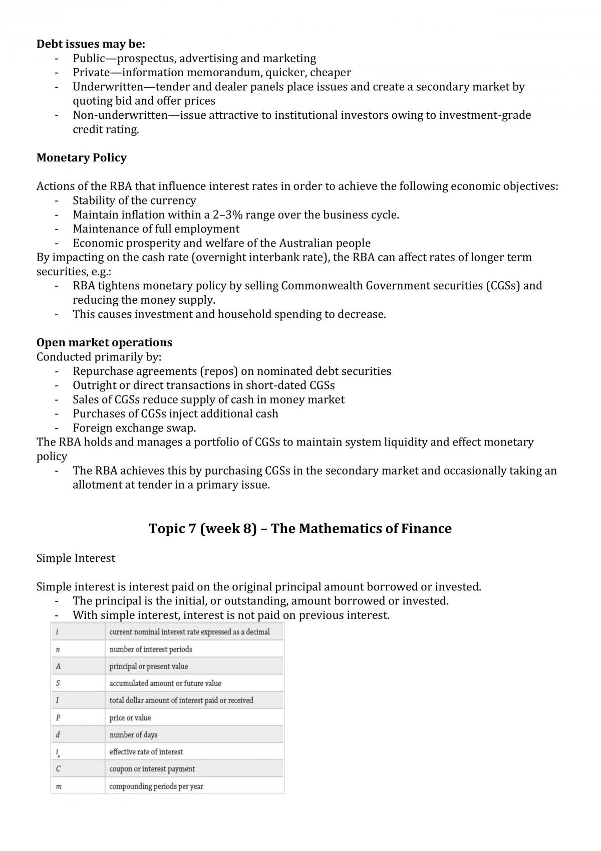 Financial Institutions and Markets Notes - Page 24