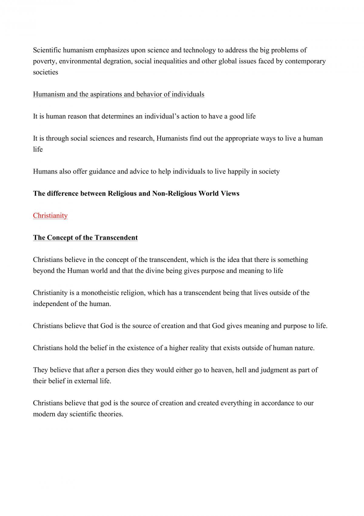 Studies of Religion 2 Unit Full Notes - Page 32