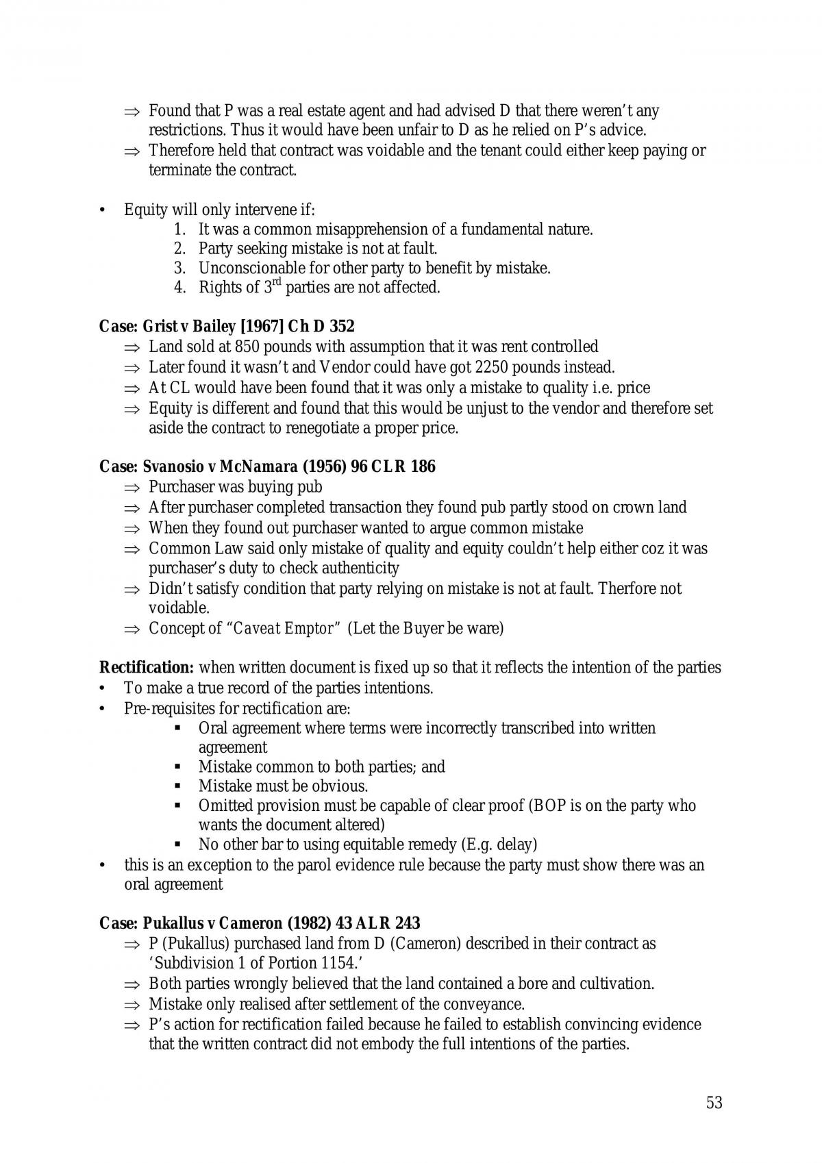 Complete Contract Law Notes - Page 53