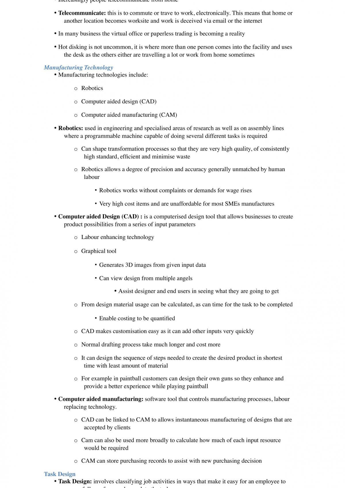 Business Studies Operations Notes - Page 14
