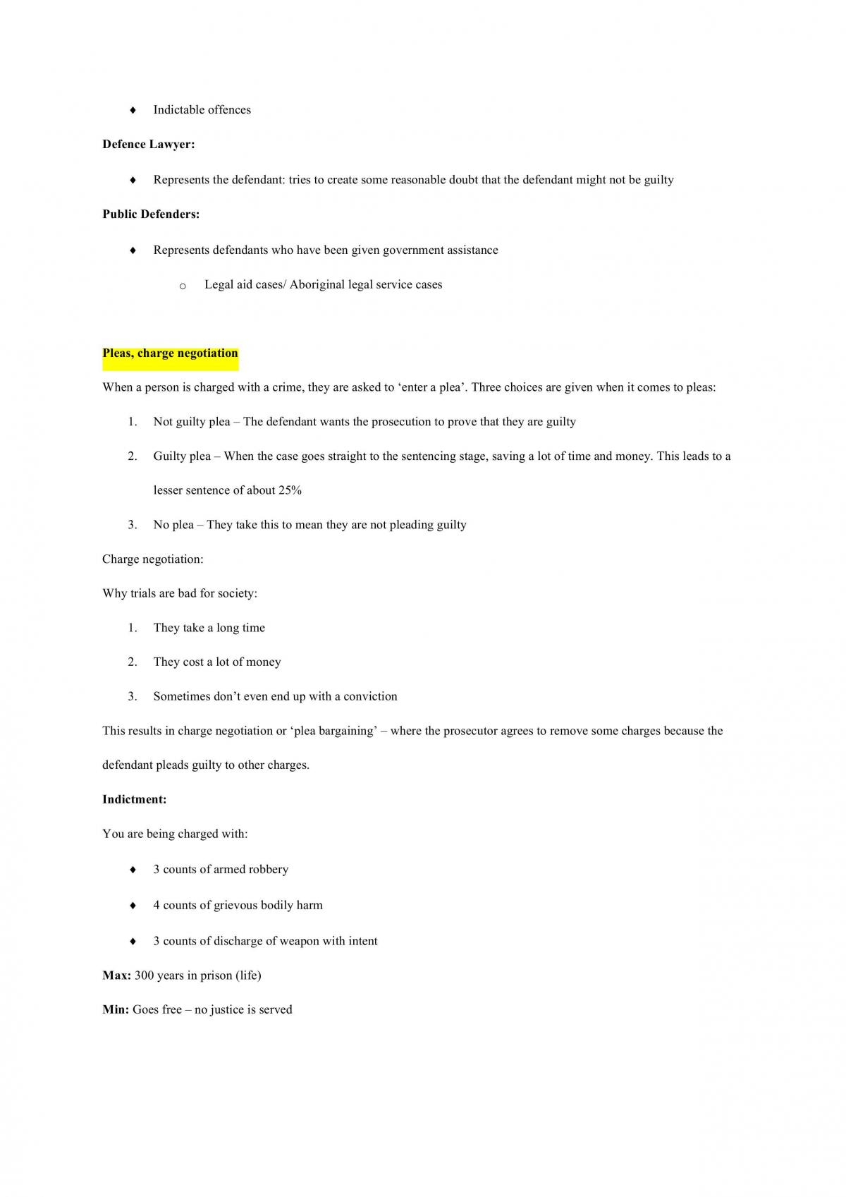 Crime Core Study Notes  - Page 15