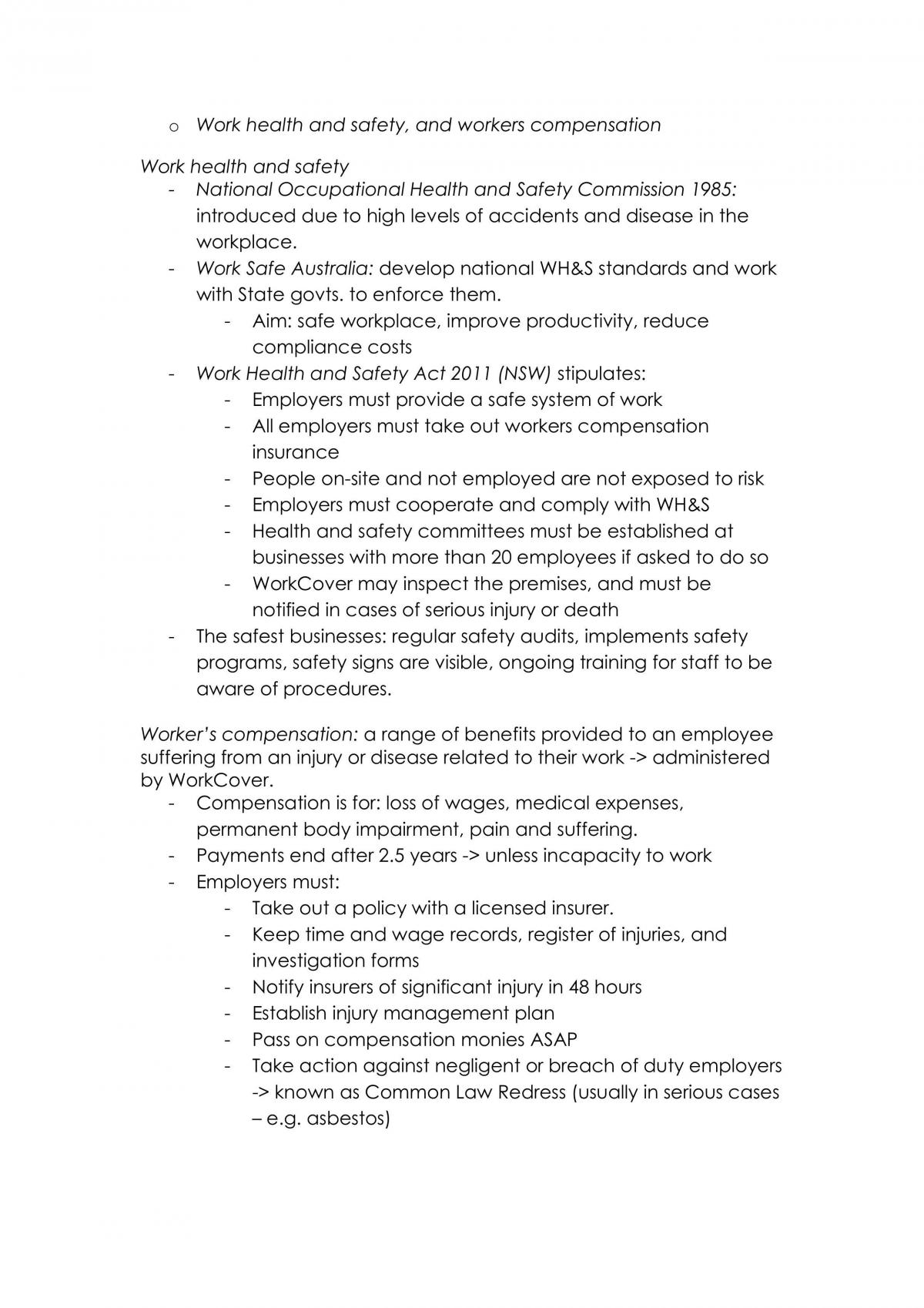 Band 6 Business Studies Notes Marketing And Human Resources HR