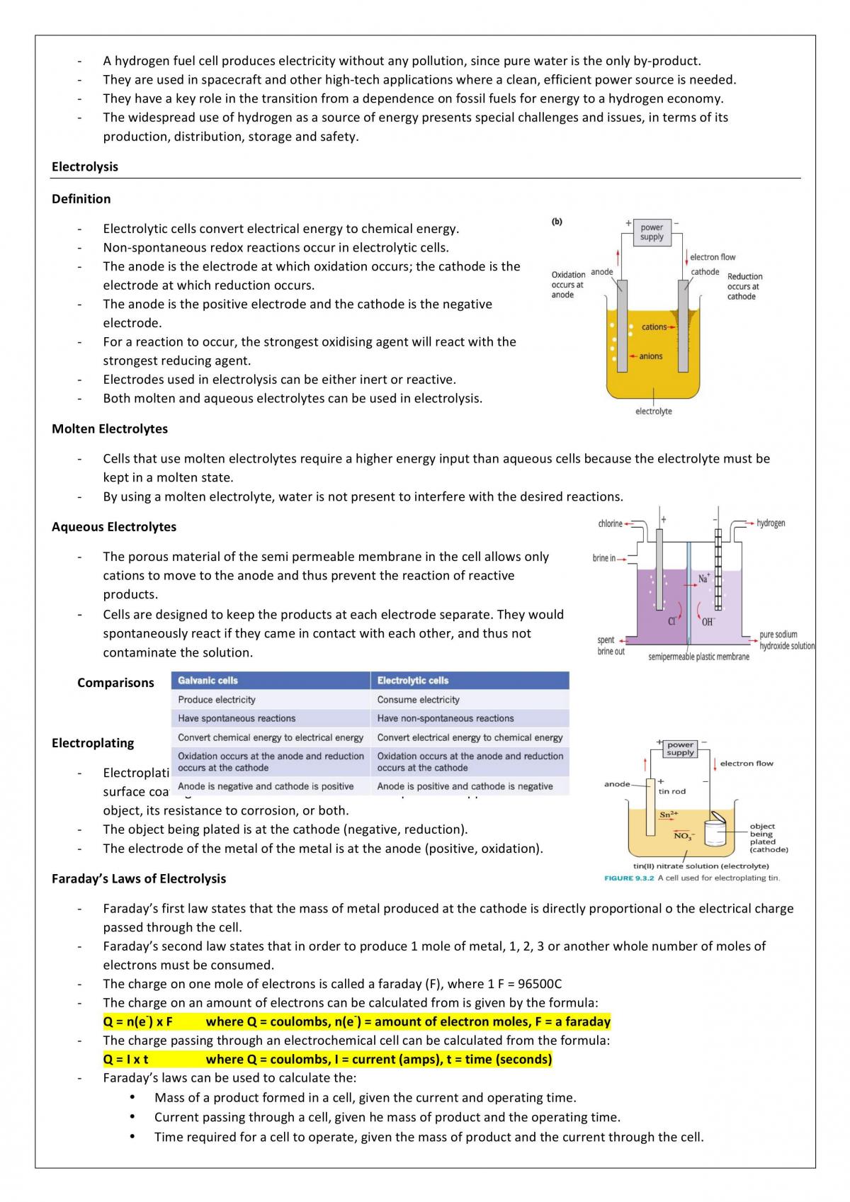 Chemistry 3/4 Comprehensive Notes - Page 13