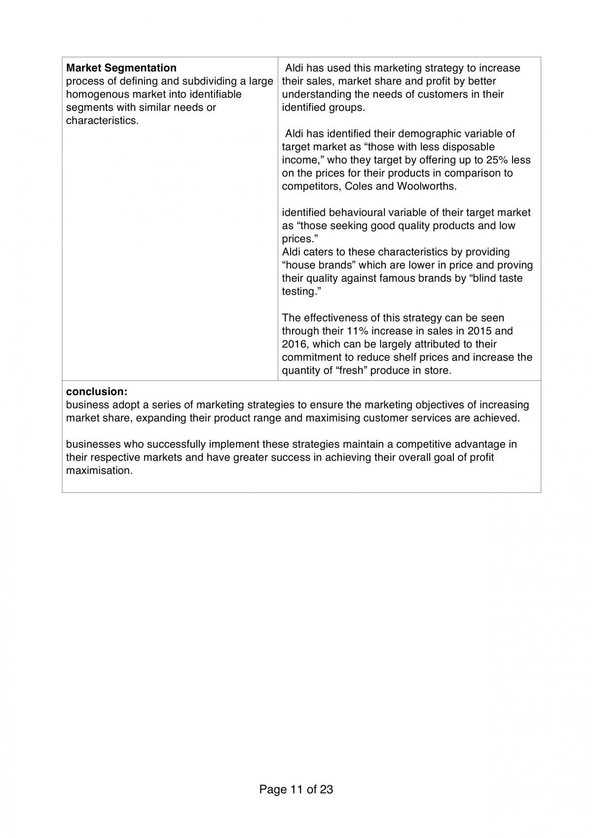 Business Studies Summary Notes - Page 11