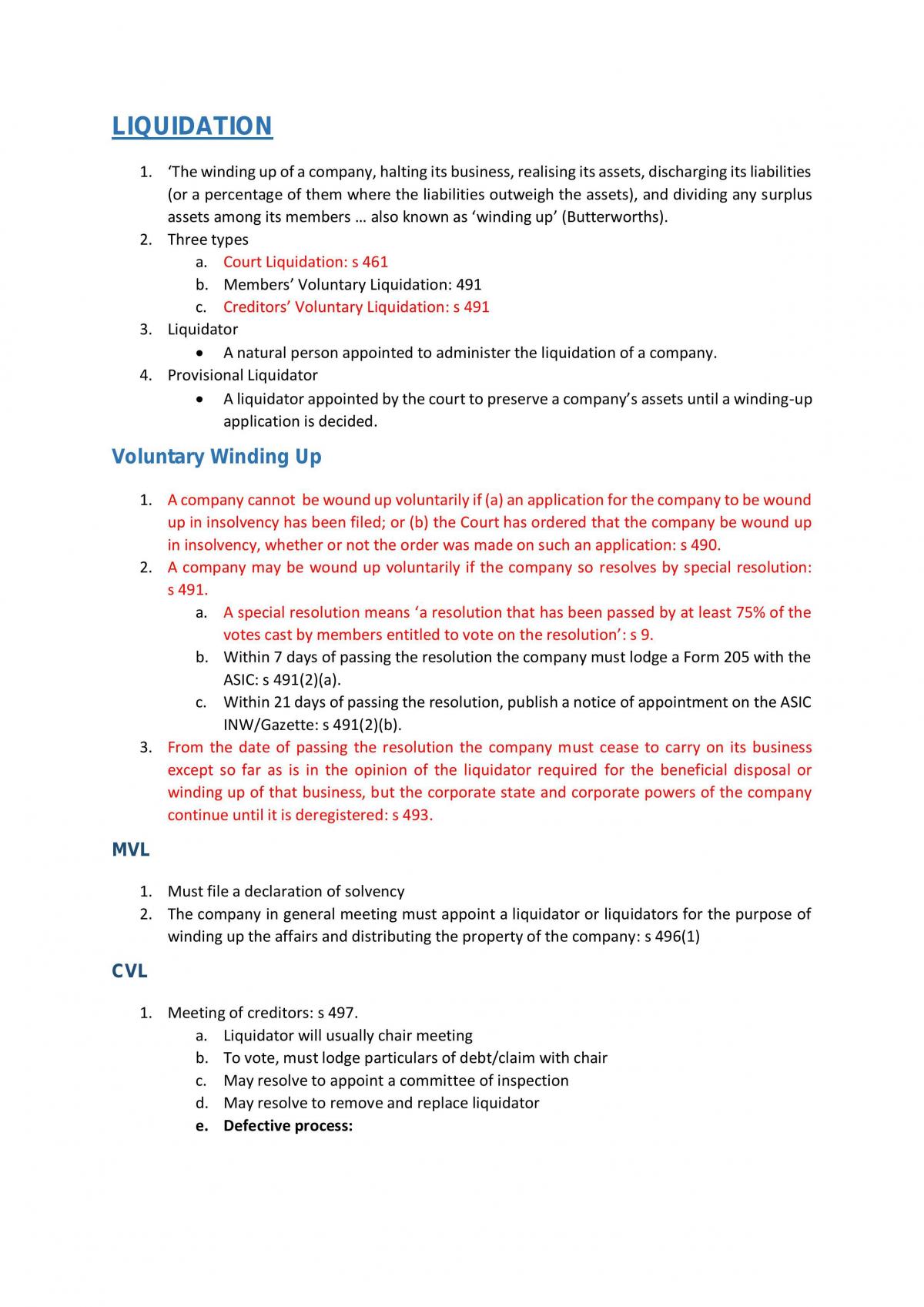 Bankruptcy and Insolvency Analysis - Page 25