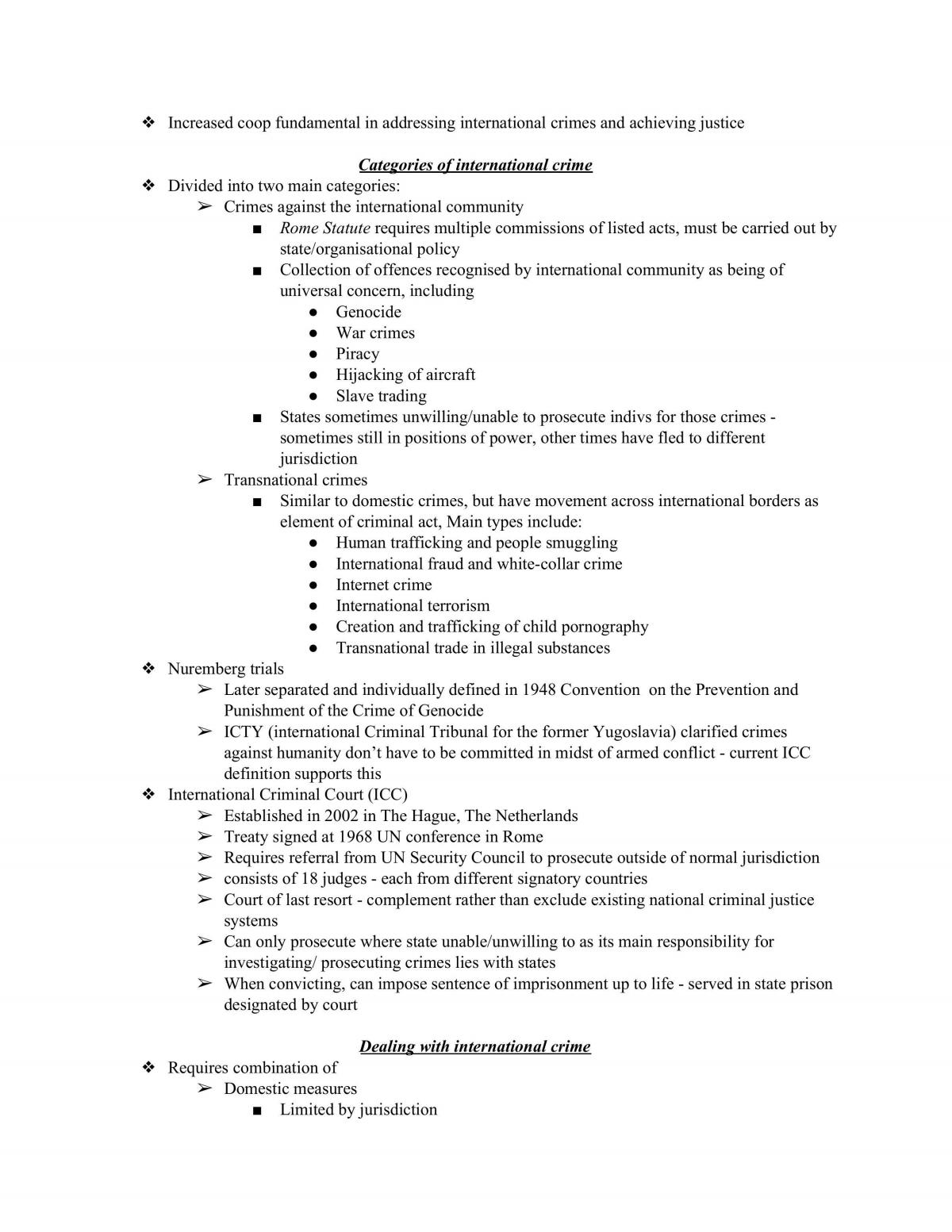 Legal Studies Sem 1 Content Study Notes - Page 10