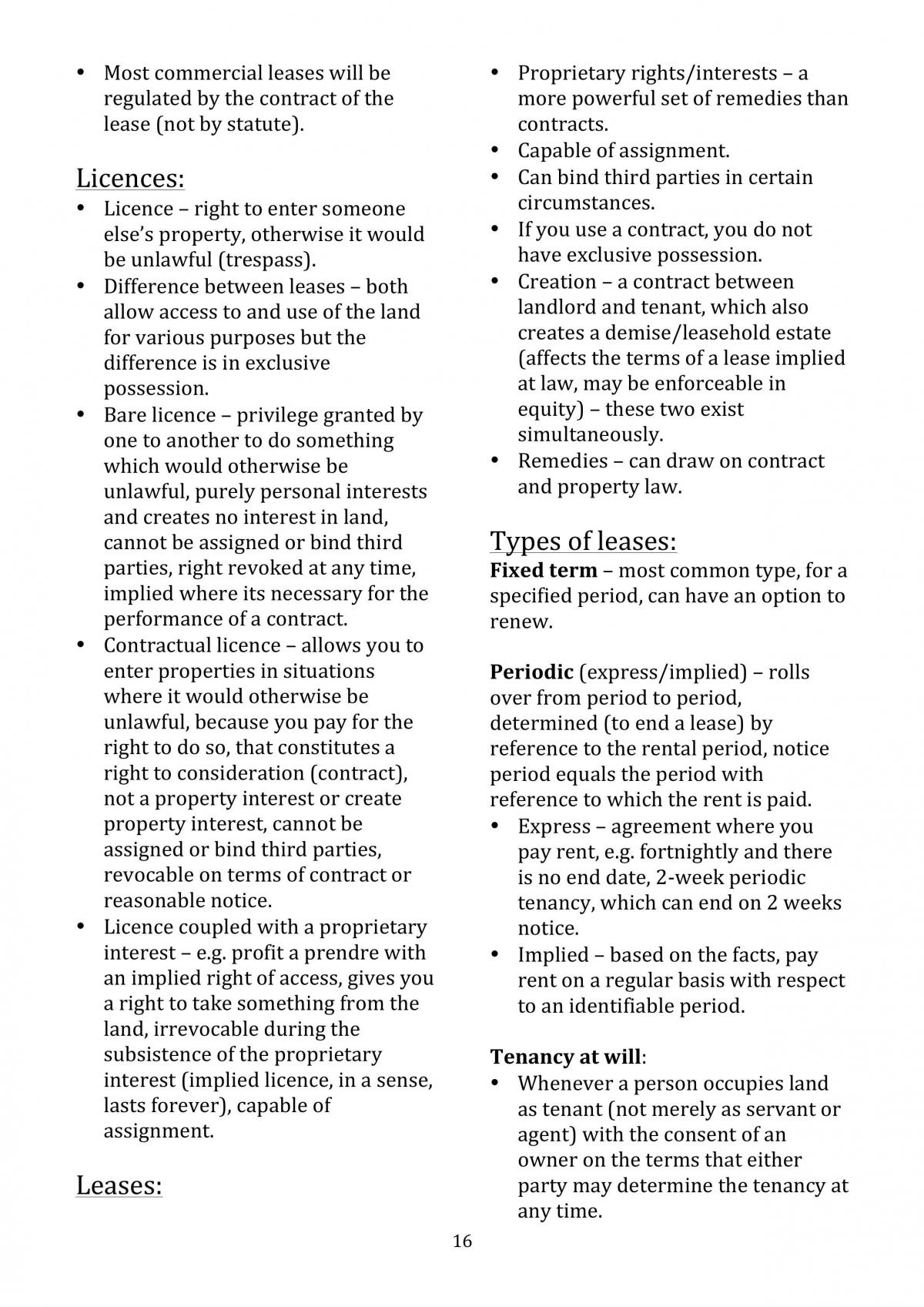Real Property Full Semester Notes - Page 16