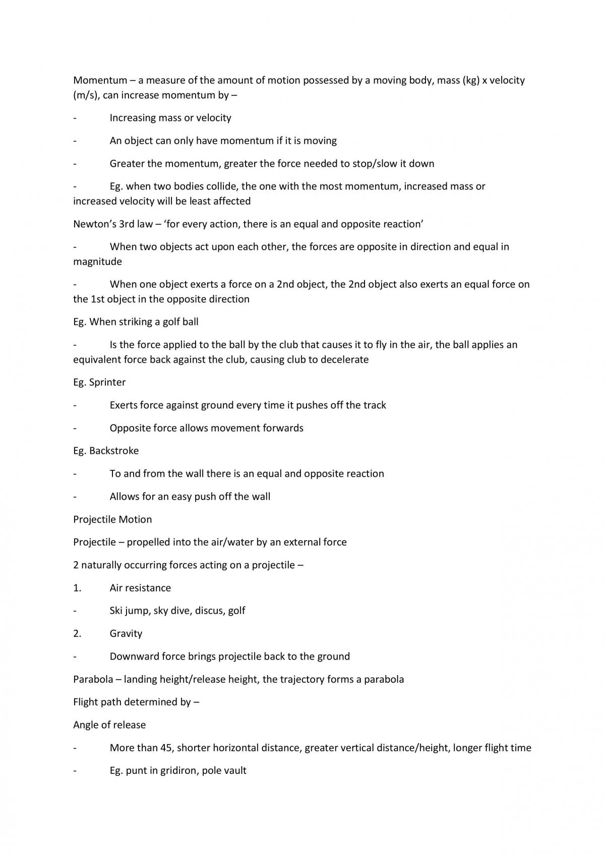 Year 11 Sem 1+2 Notes PE - Page 29