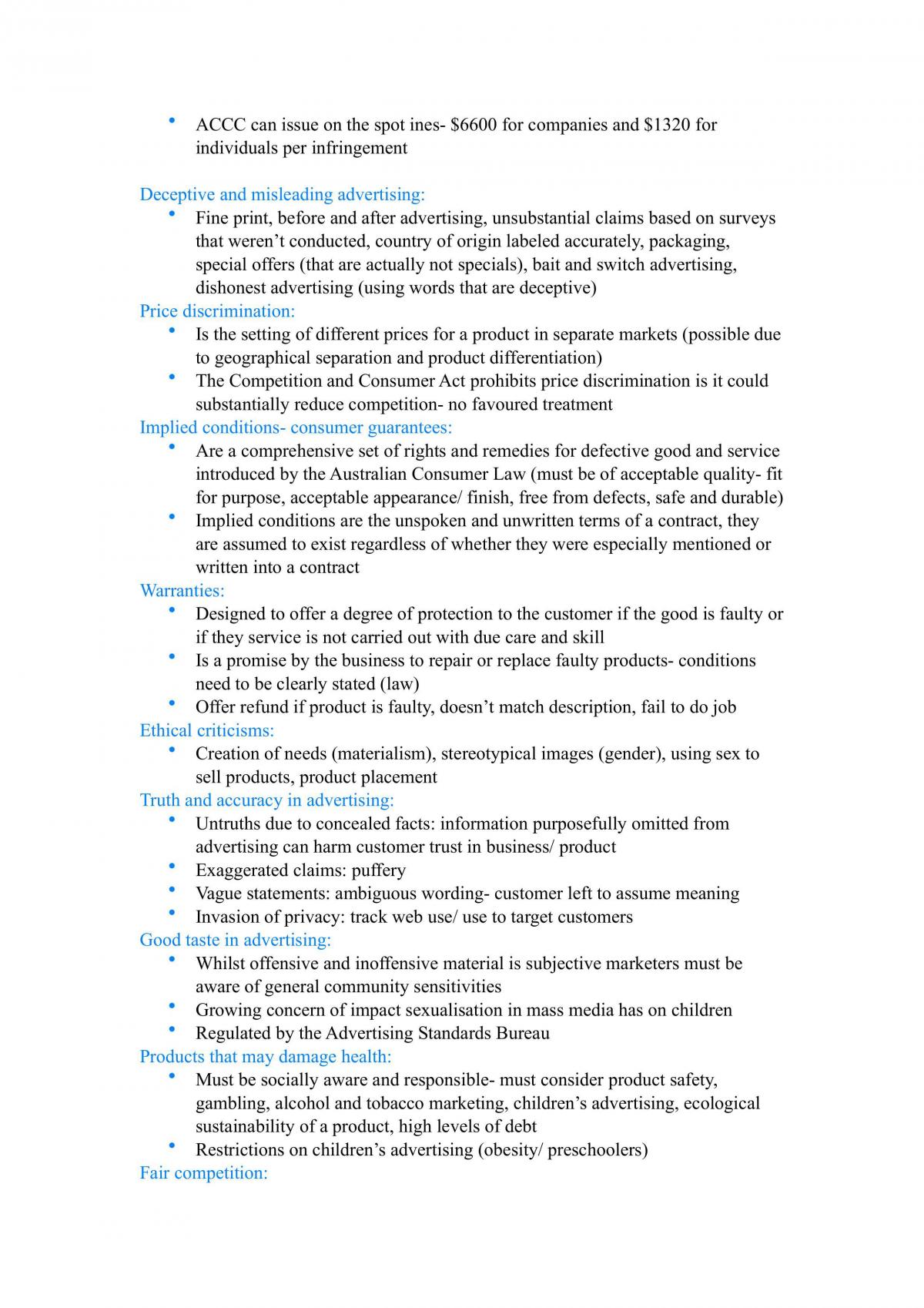 Business Studies Notes – Full - Page 18