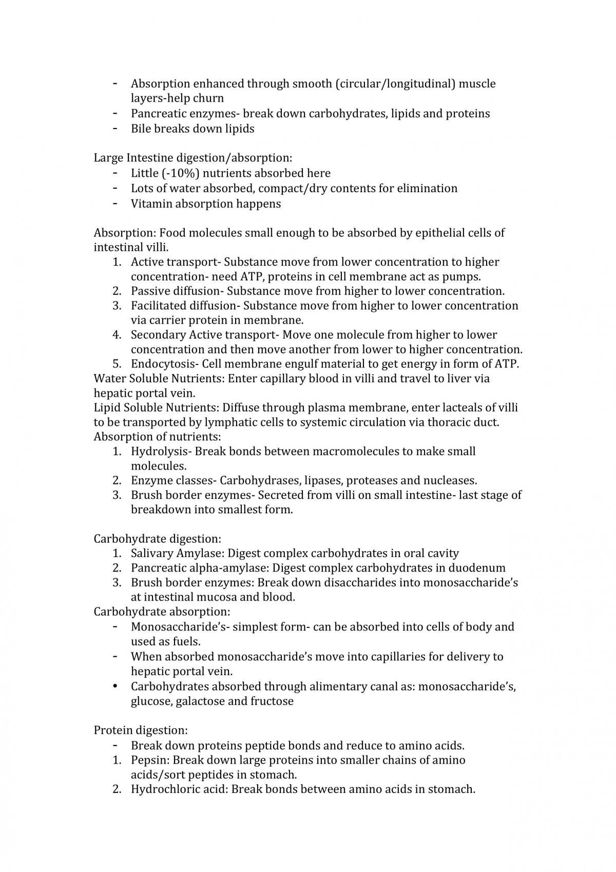 HBS109 Comprehensive Exam Notes  - Page 10