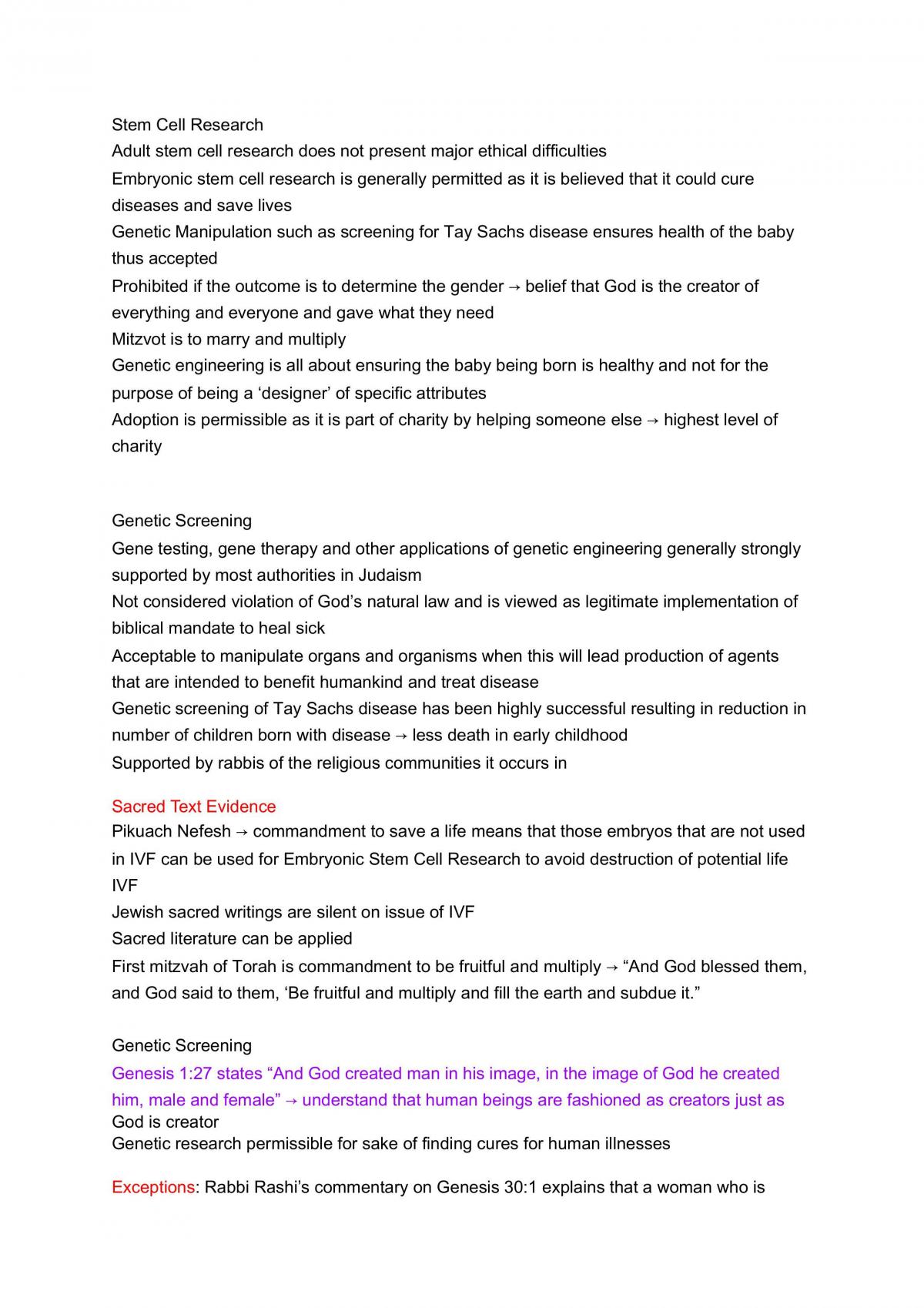 Judaism Complete HSC Notes  - Page 12