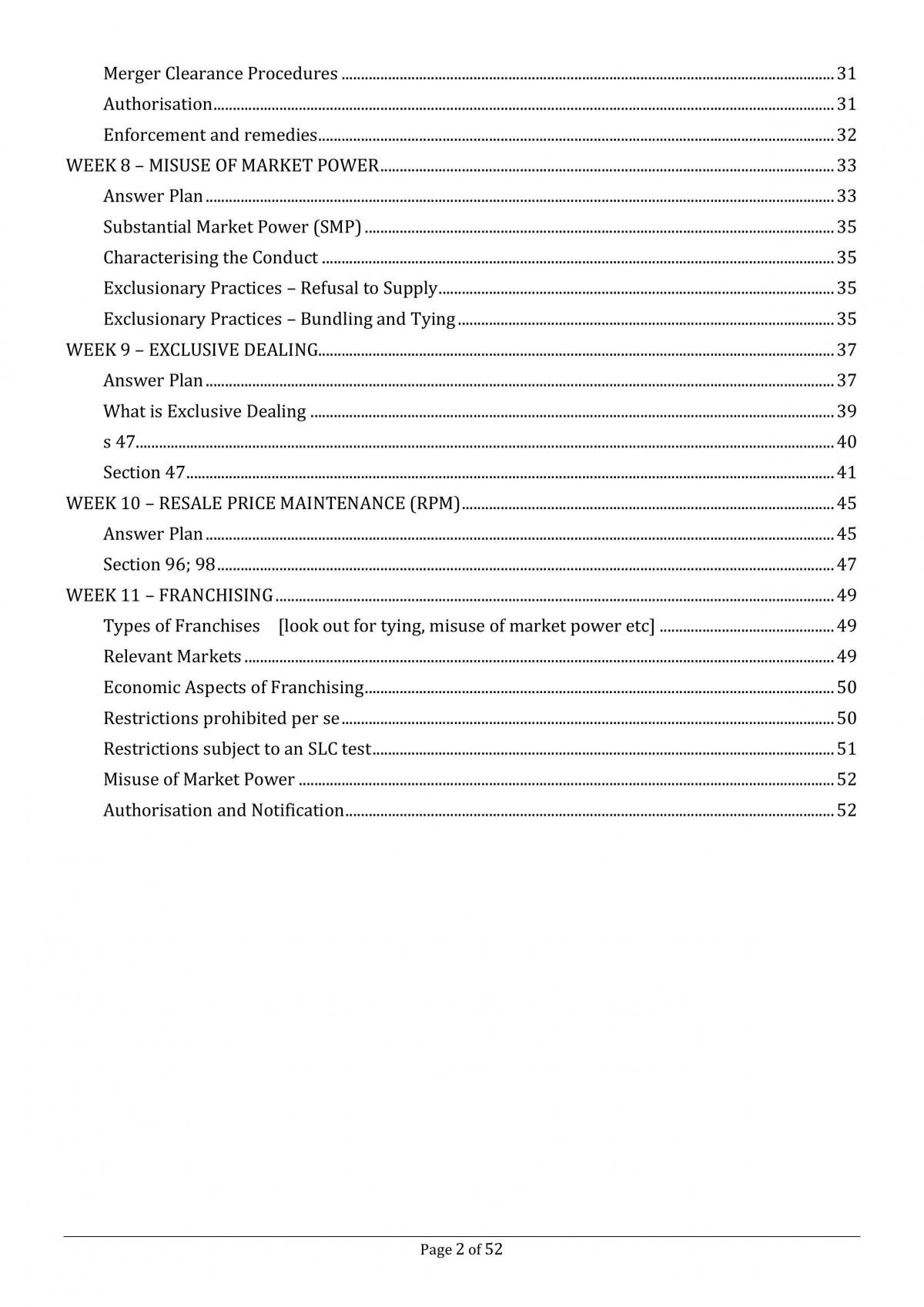 Competition Law Notes - Page 2
