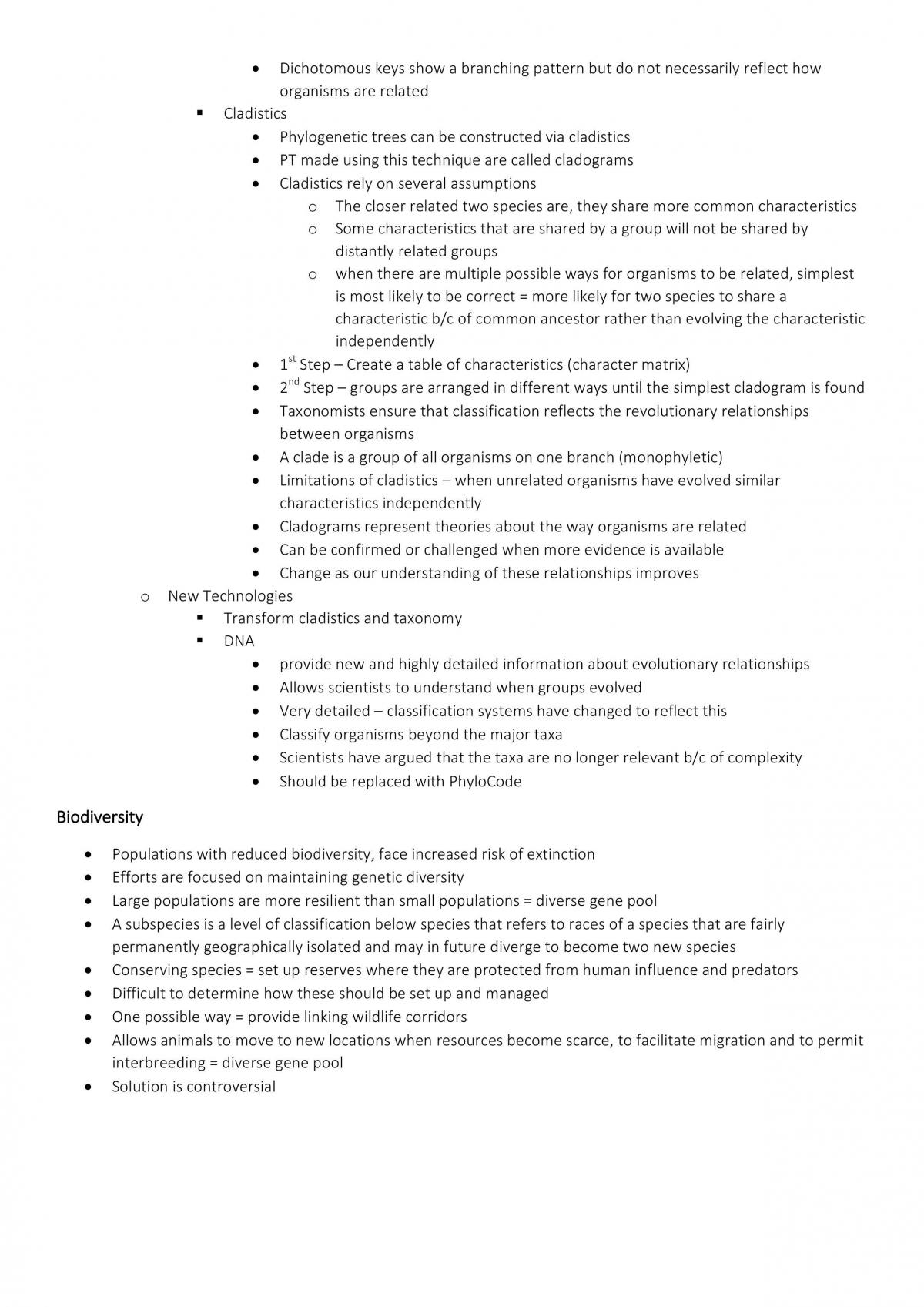 Biology Unit 1/2 Notes - Page 18